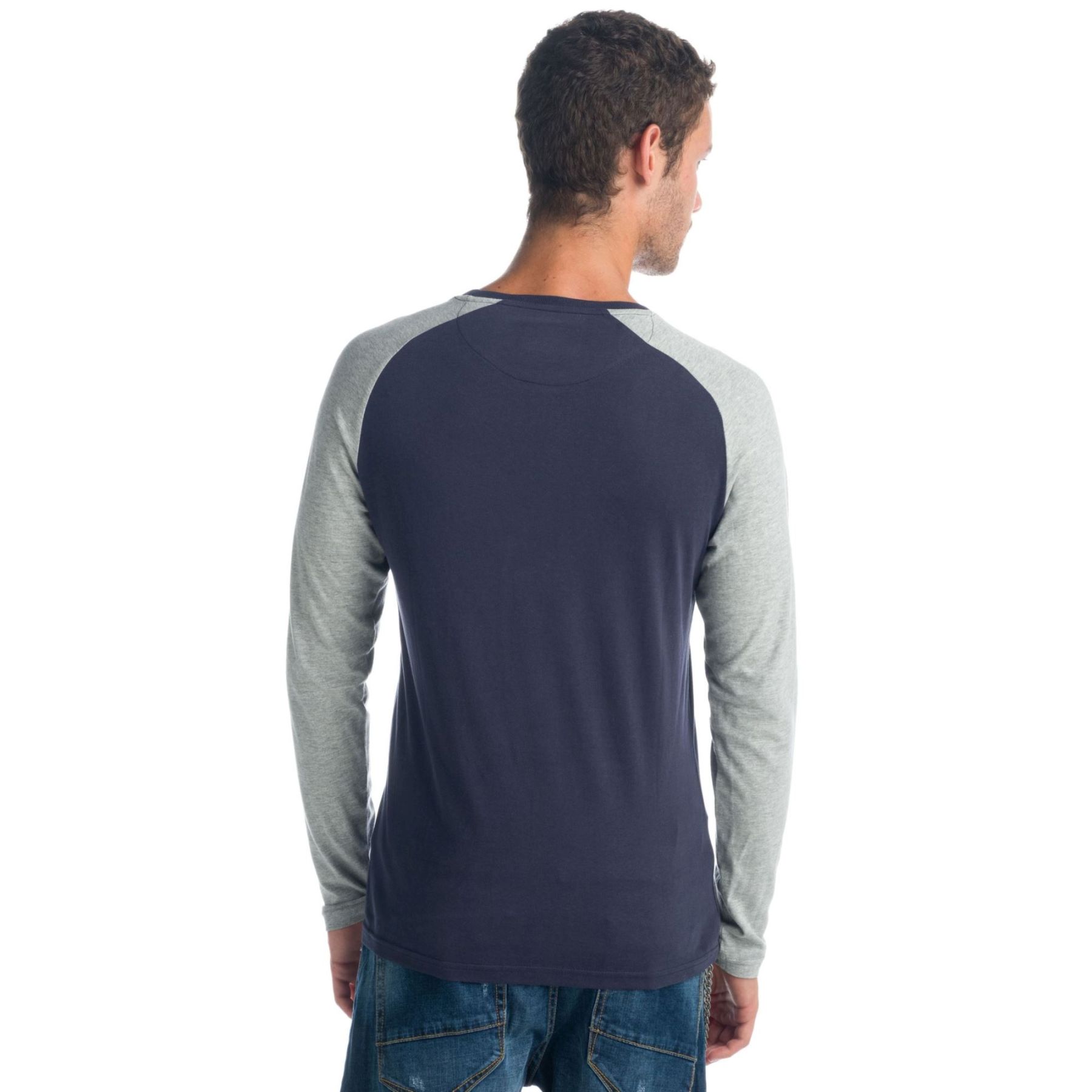 Camiseta manga larga texto frontal 2