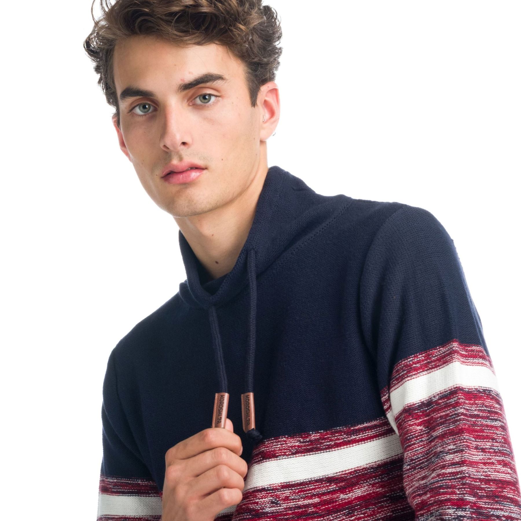 Jersey de efecto jaspeado y cuello alto 3