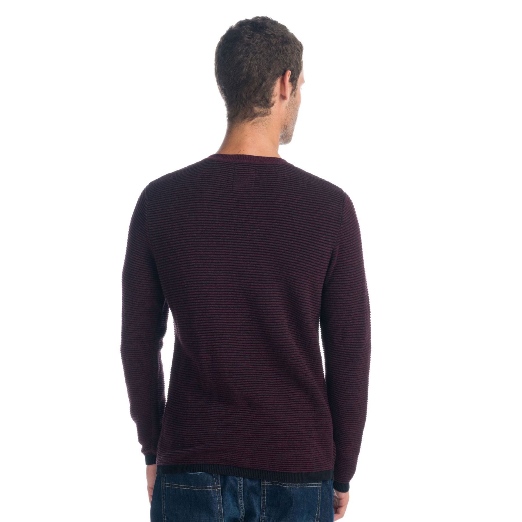 Jersey con estampado de texto en relieve 2