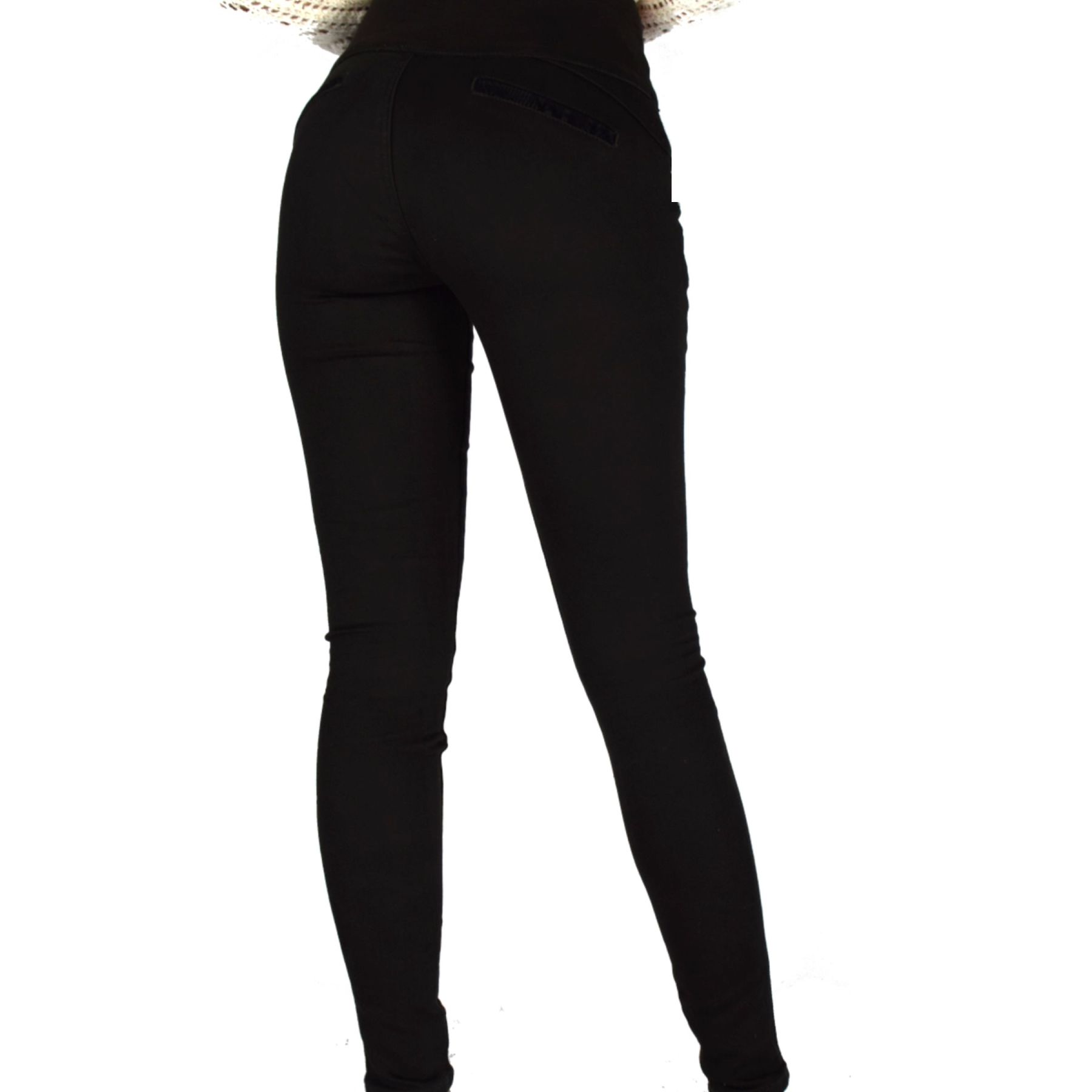 Pantalon largo estampado en flock 4