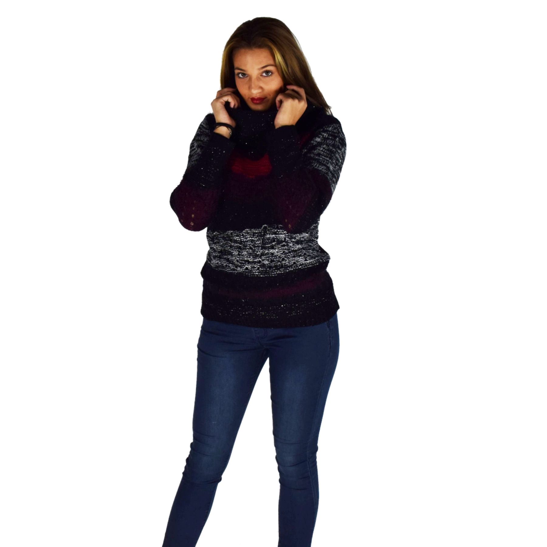 Jersey de cortes a contraste 3