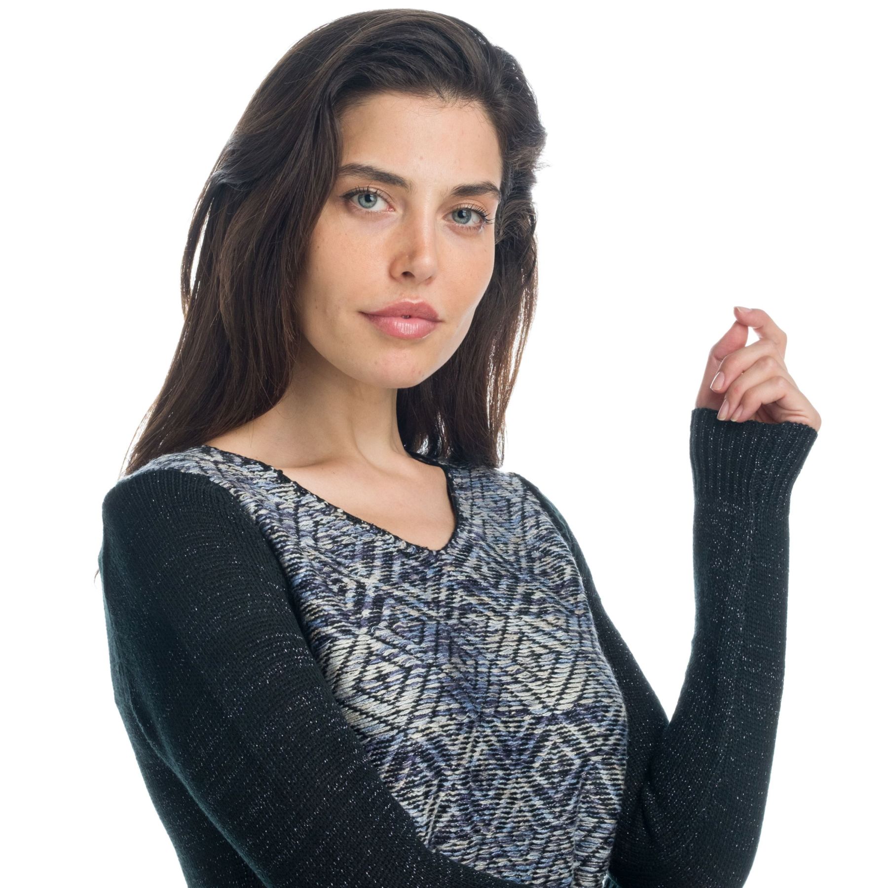 Jersey con dibujos geometricos 3