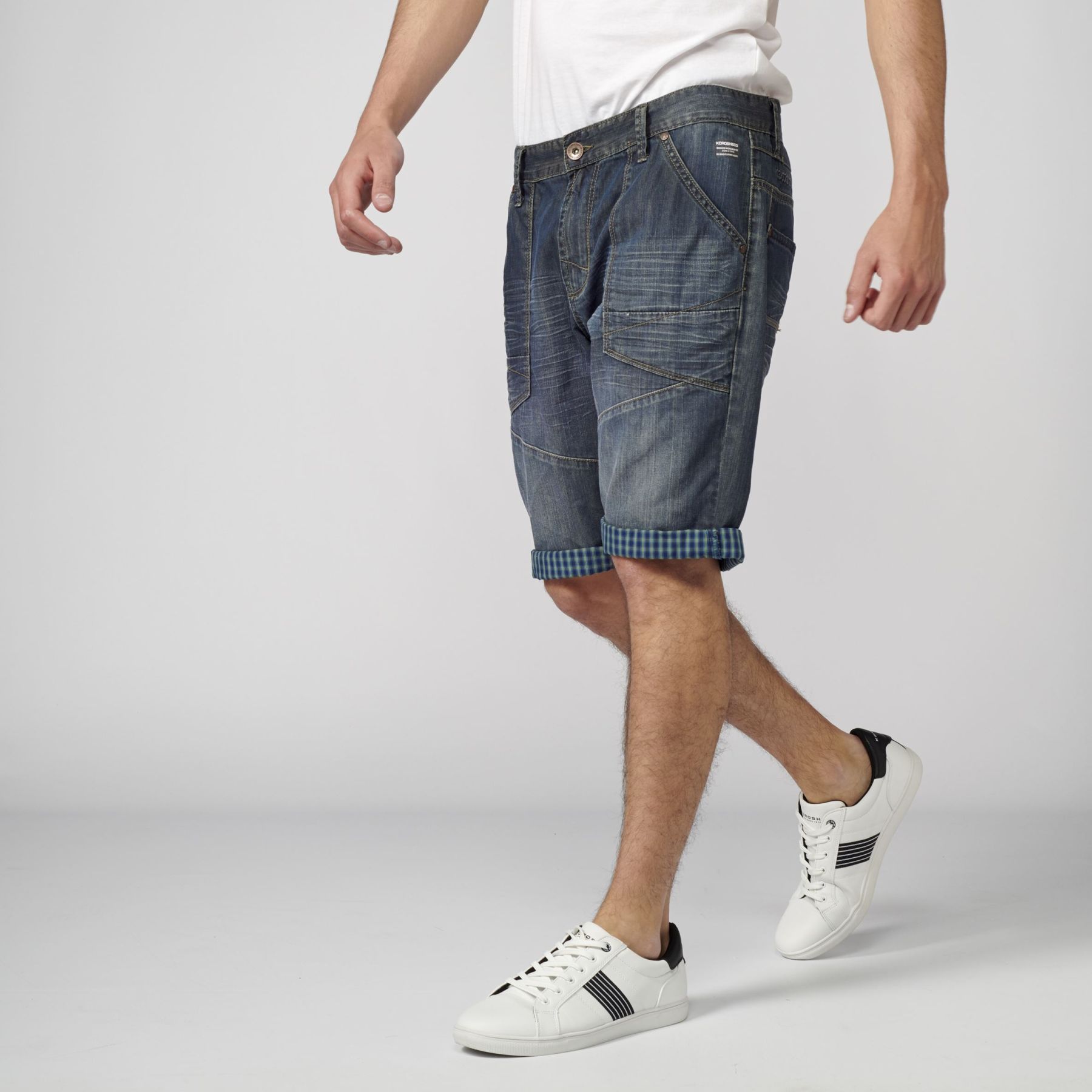 Bermuda loose fit denim 100% 1