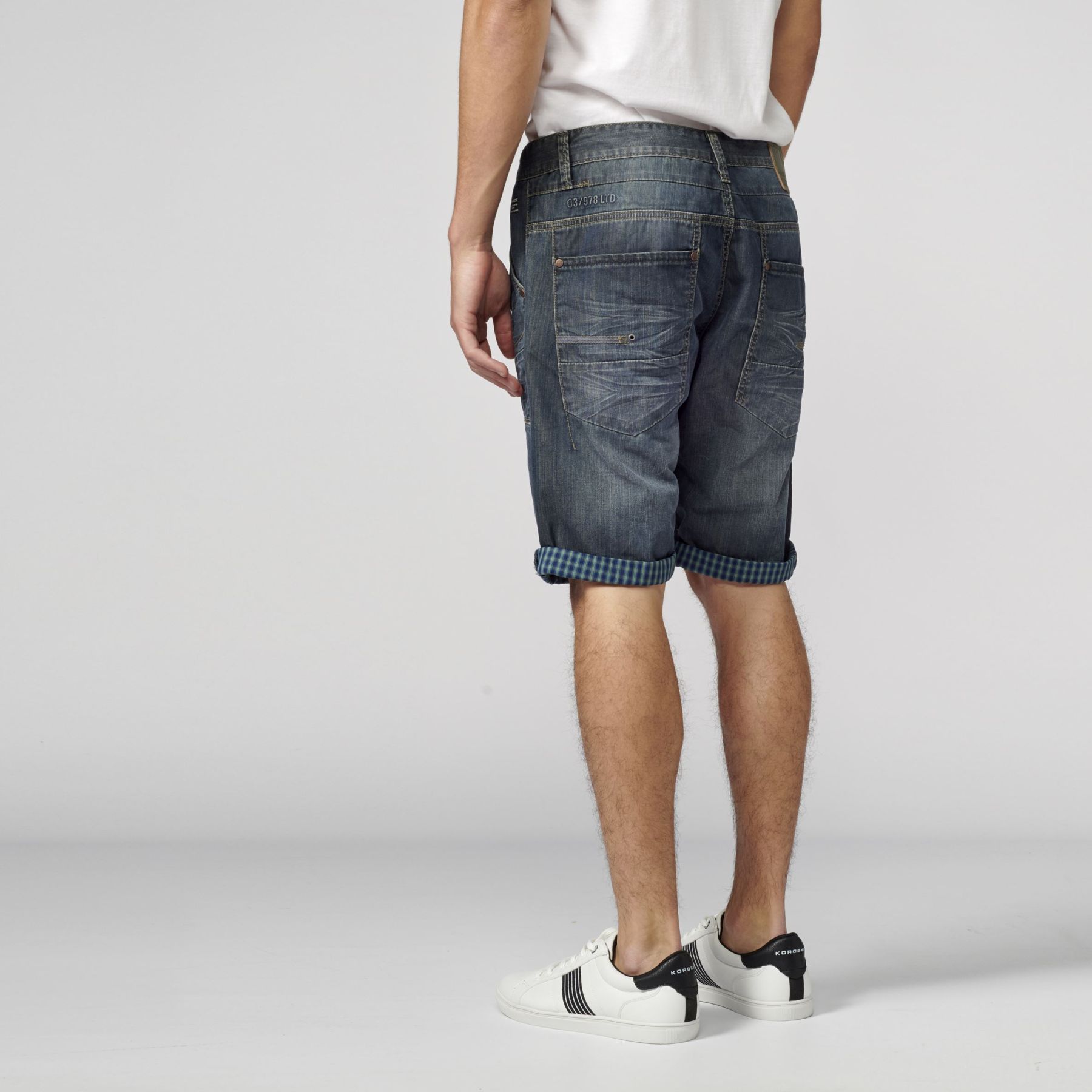 Bermuda loose fit denim 100% 4