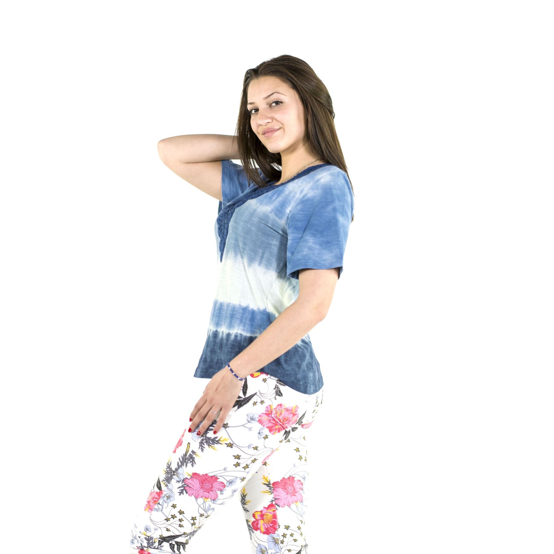 Top con brillantes en delantero 1