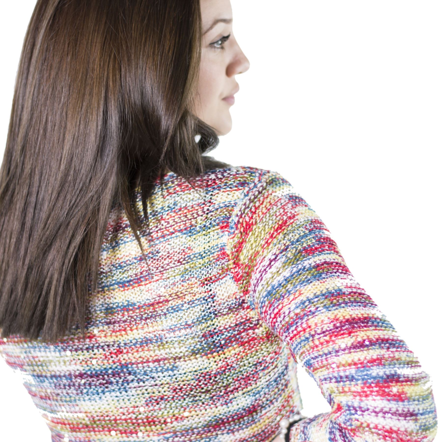 Jersey de tricot multicolor 4
