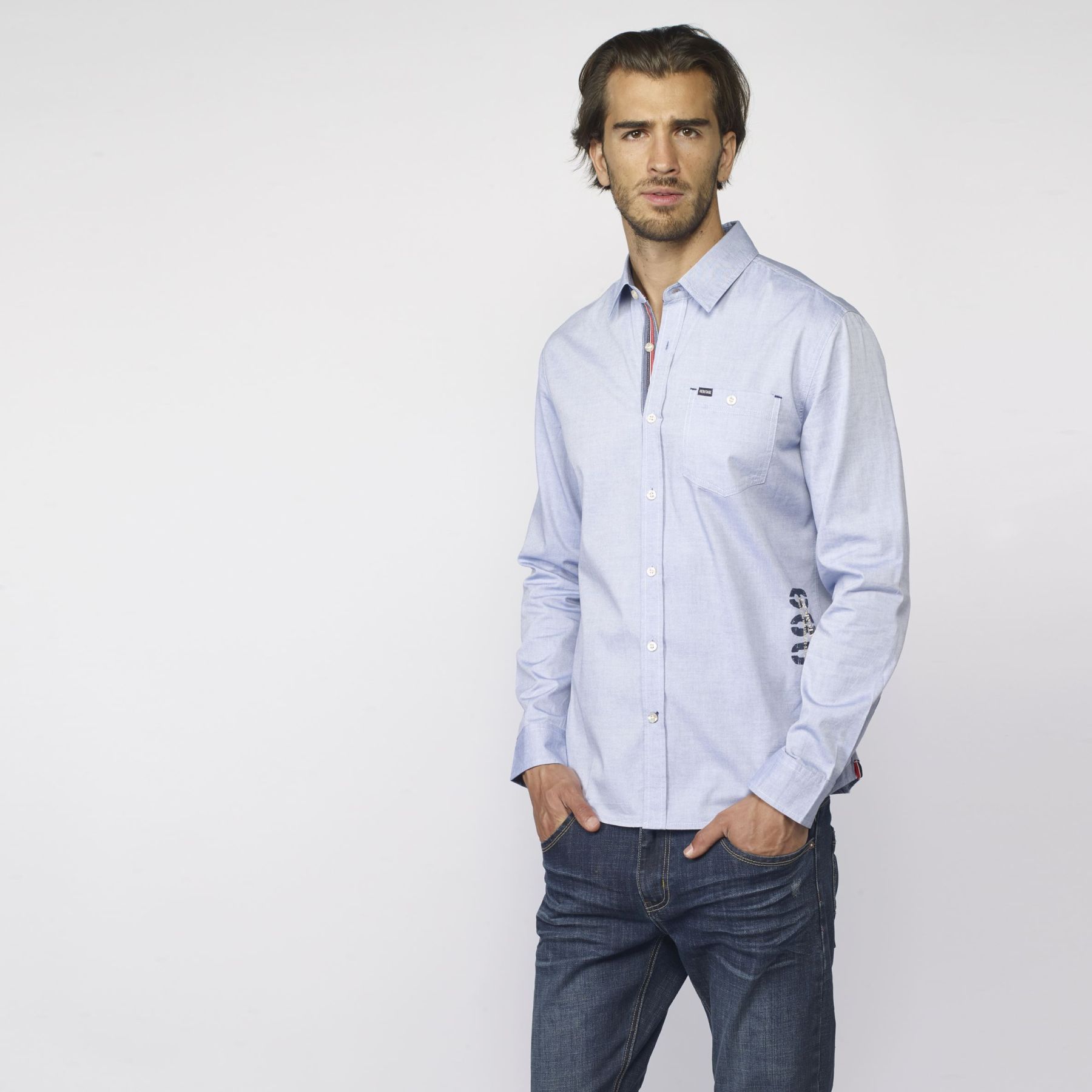 Camisa con estampado de texto 4