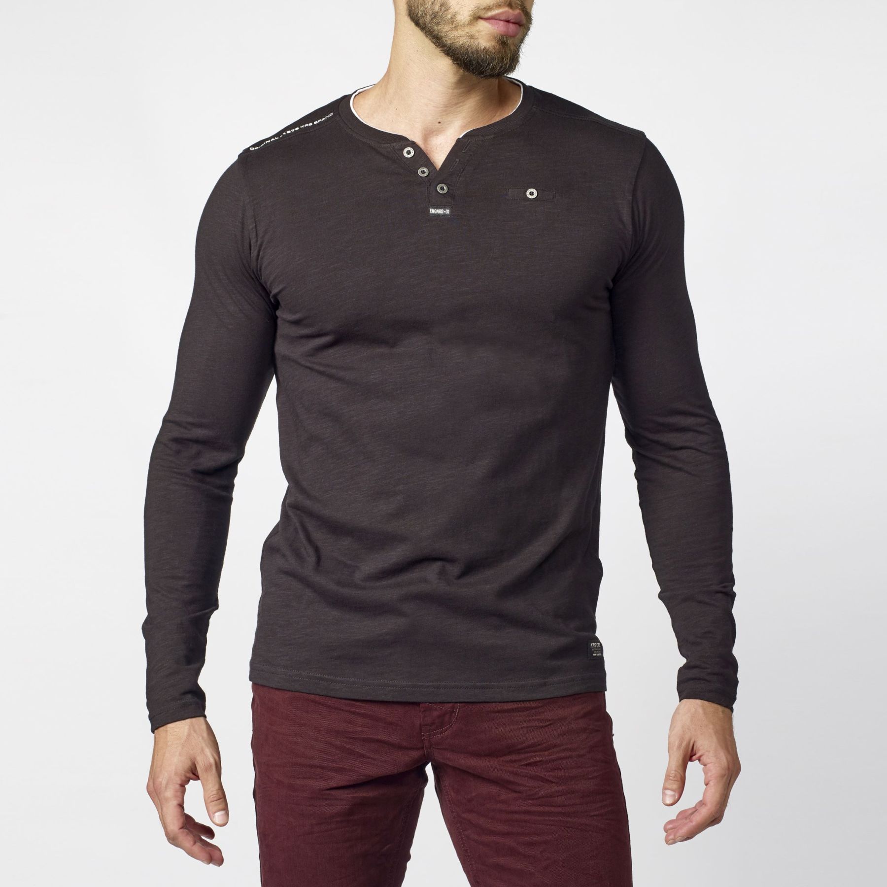 Camiseta estampado de texto 3