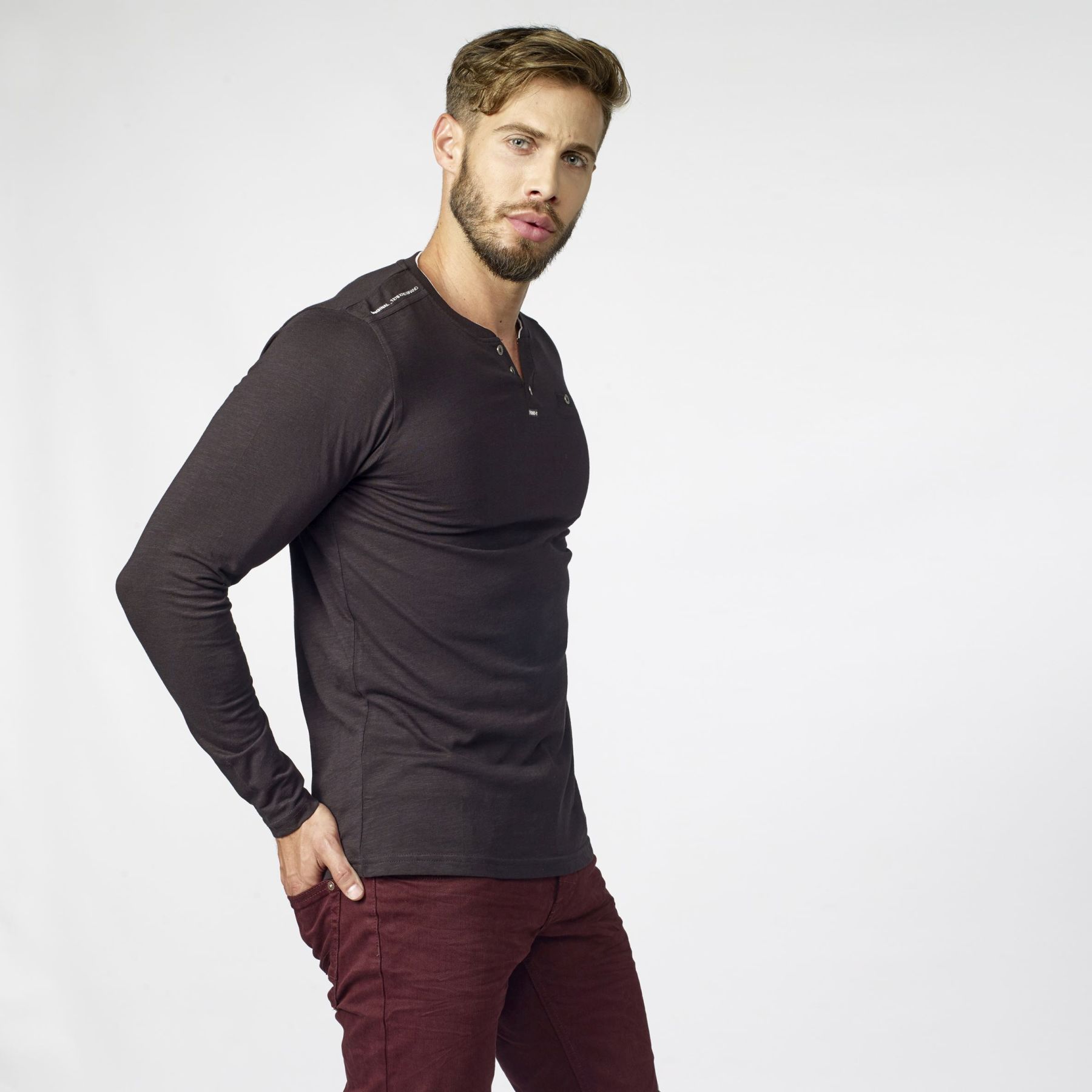 Camiseta estampado de texto 4