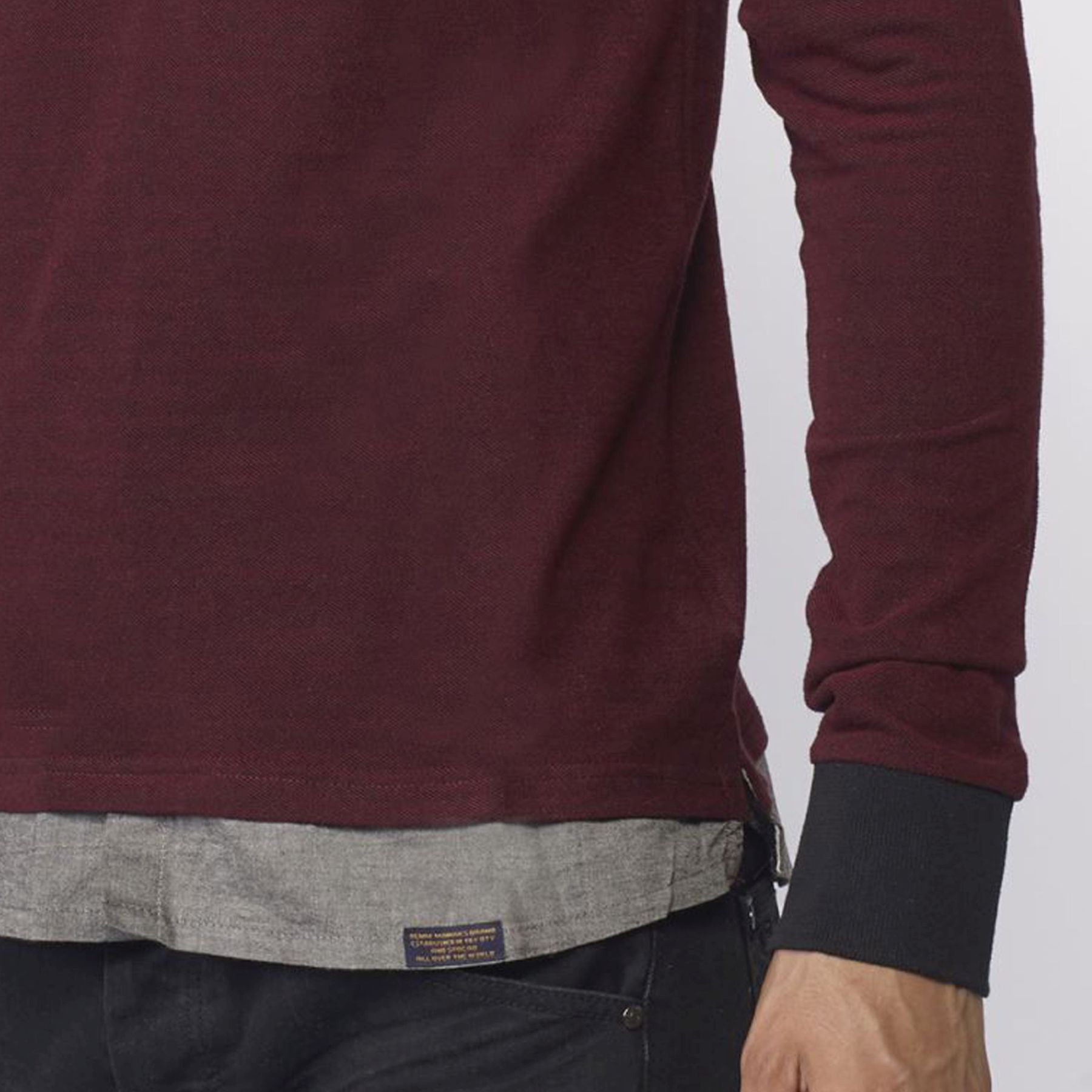 Polo with incorporated shirt 7