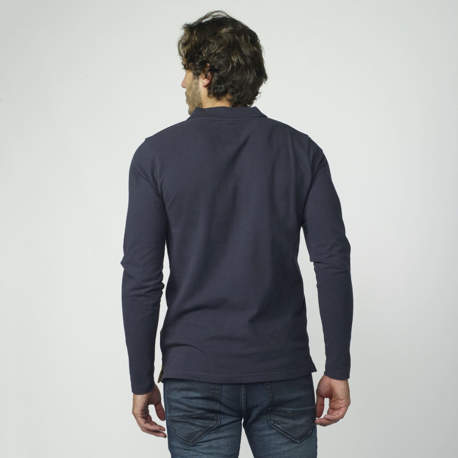 Polo de cortes a contraste 1