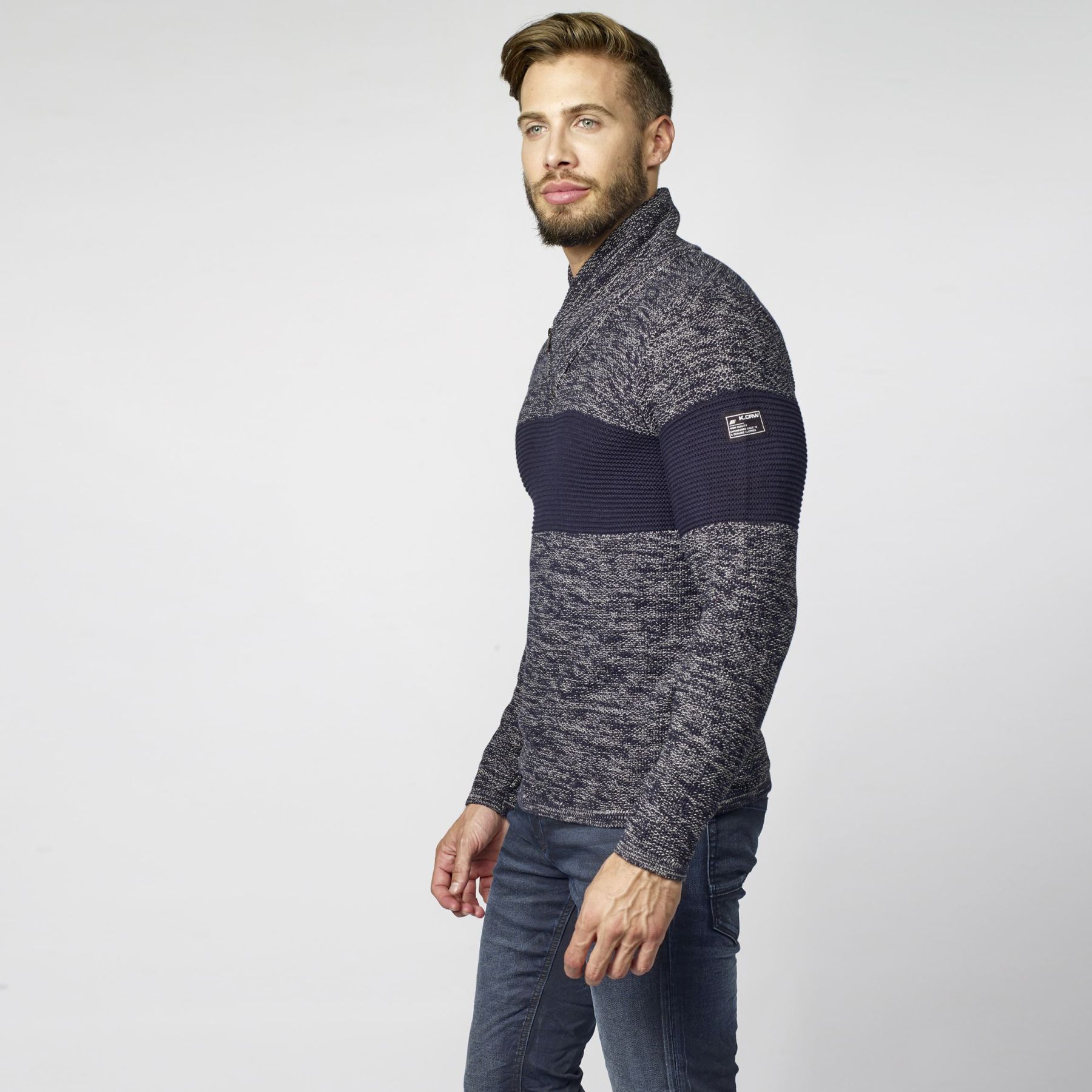 Jersey de efecto jaspeado 6