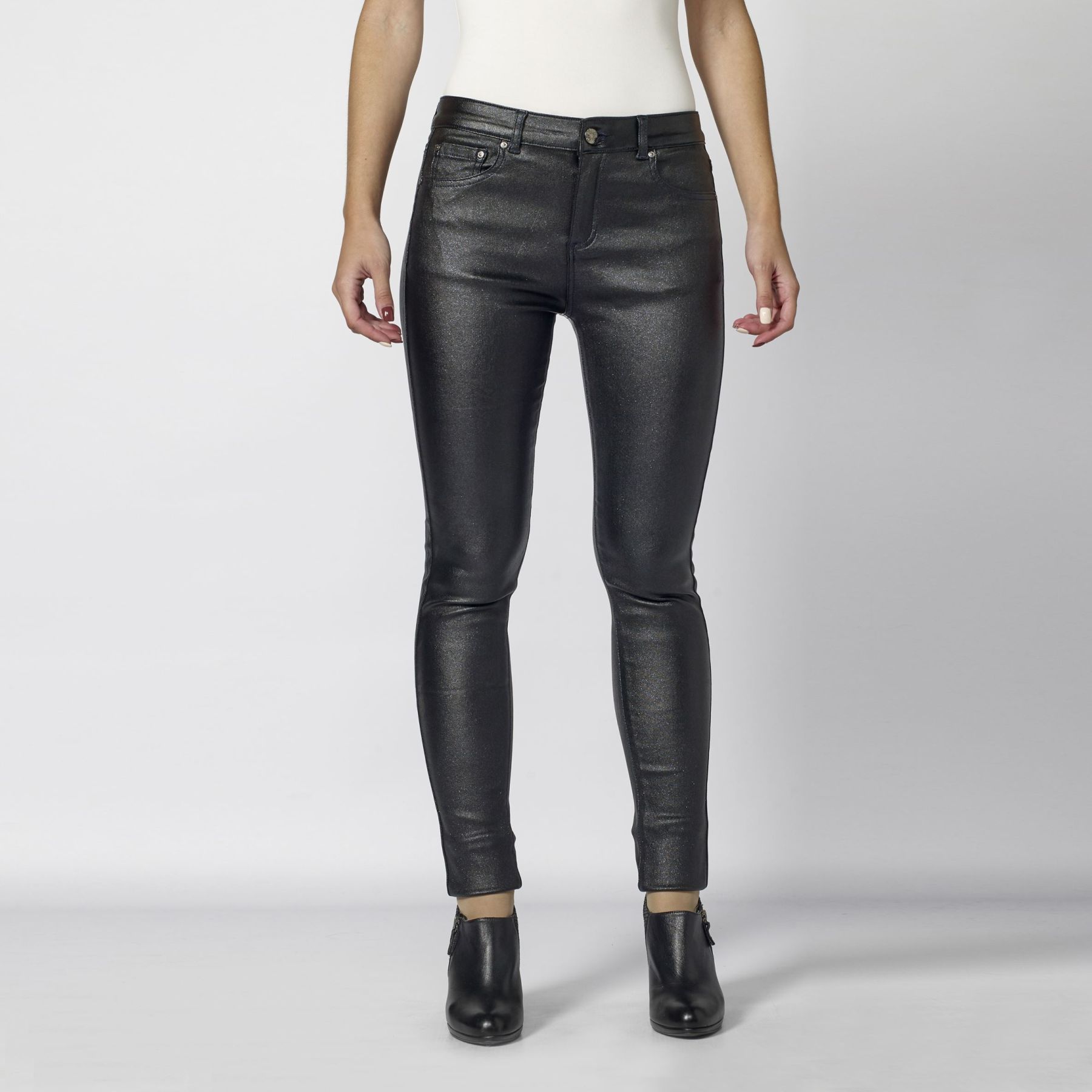 Pantalón straigth largo tejido fantasía