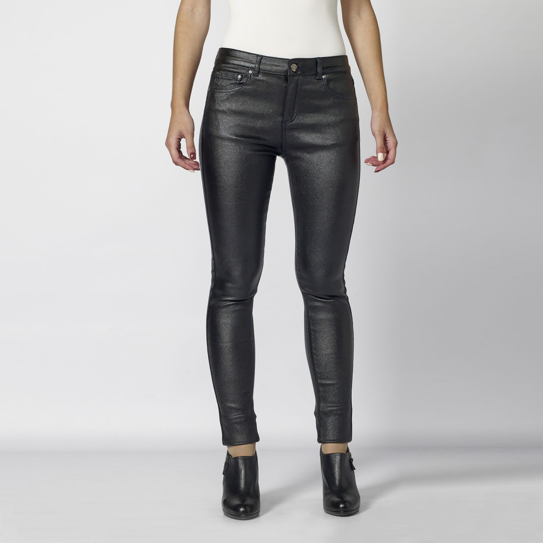 Pantalón straigth largo tejido fantasía 1