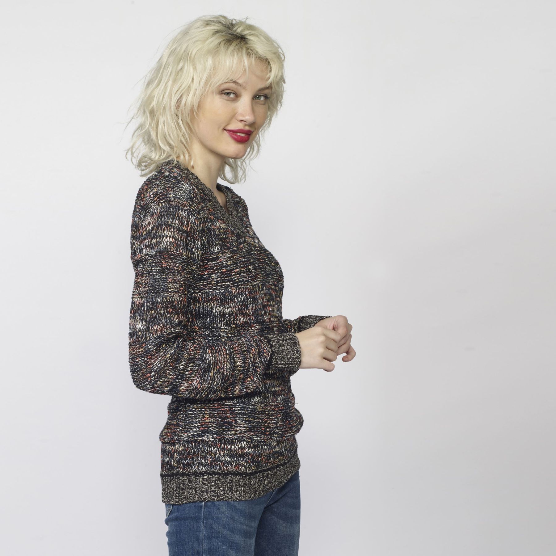 Jersey de efecto jaspeado 1