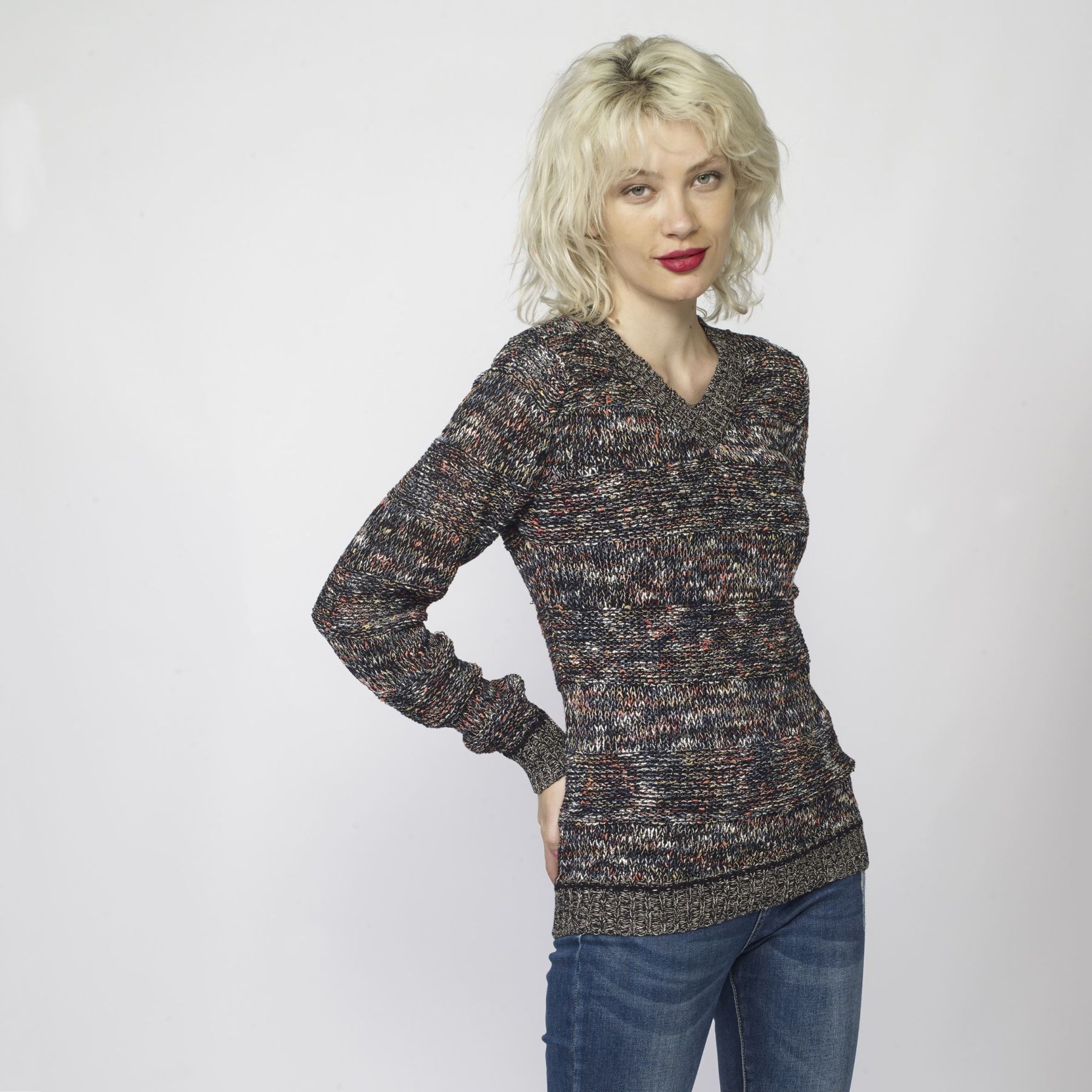 Jersey de efecto jaspeado 4