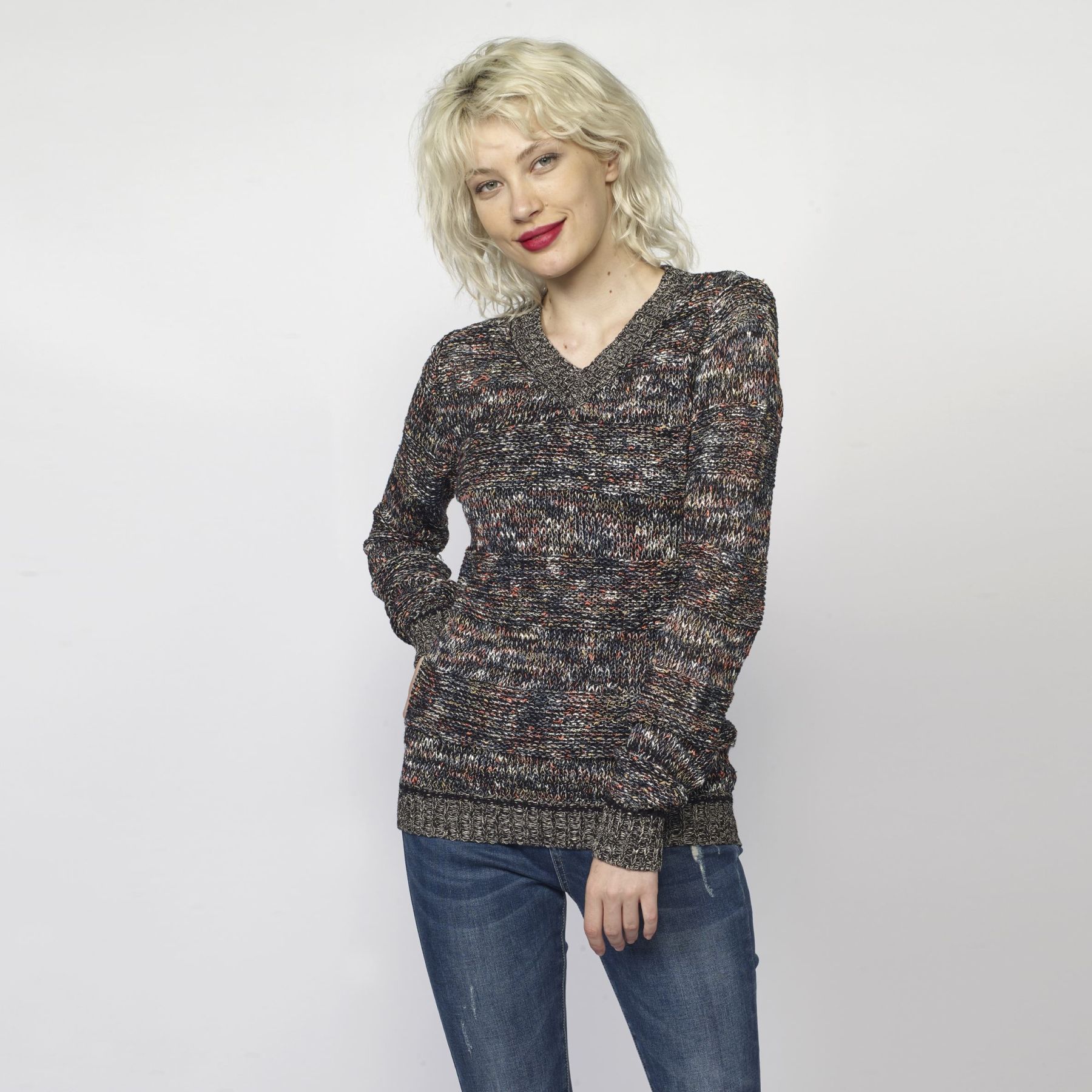 Jersey de efecto jaspeado 5