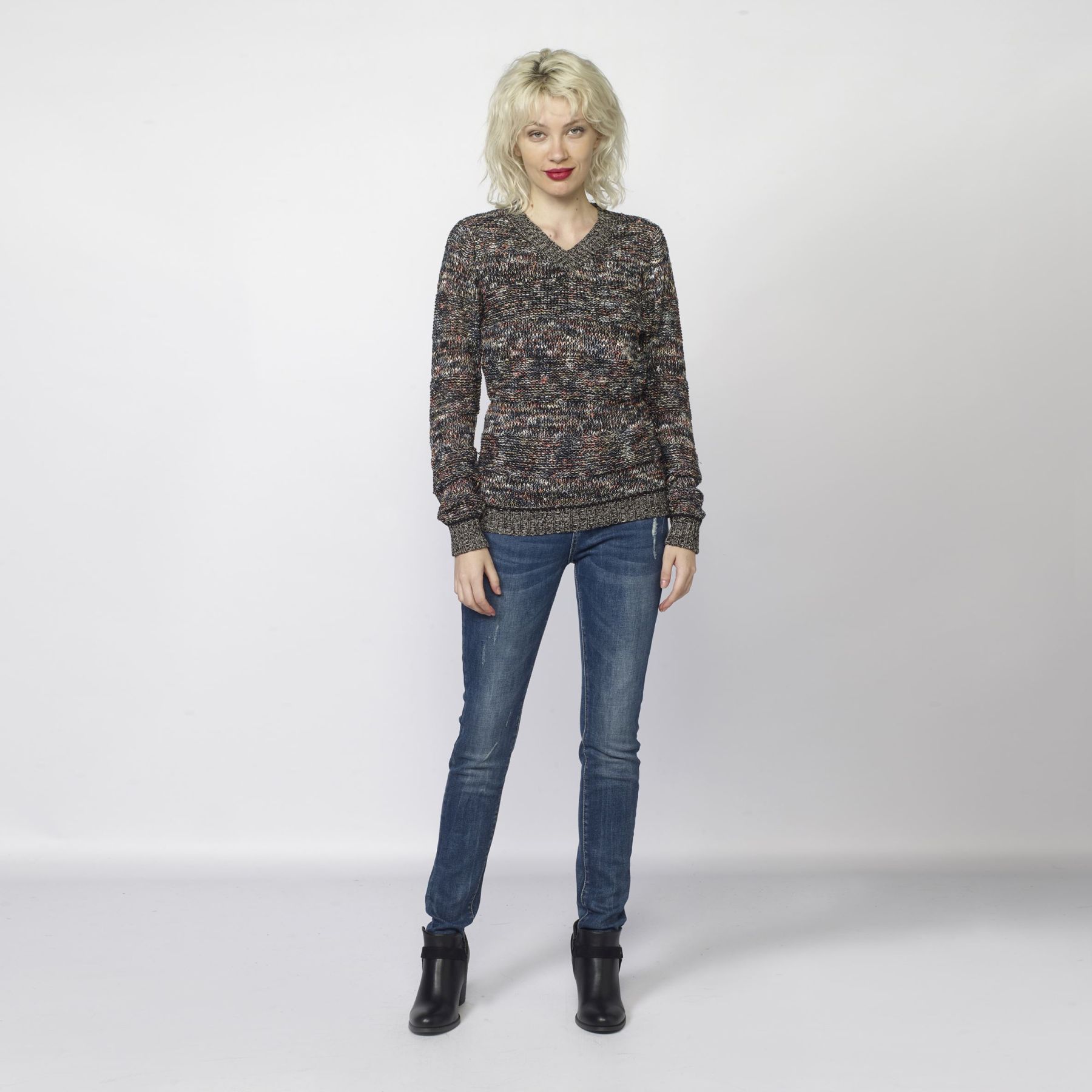 Jersey de efecto jaspeado