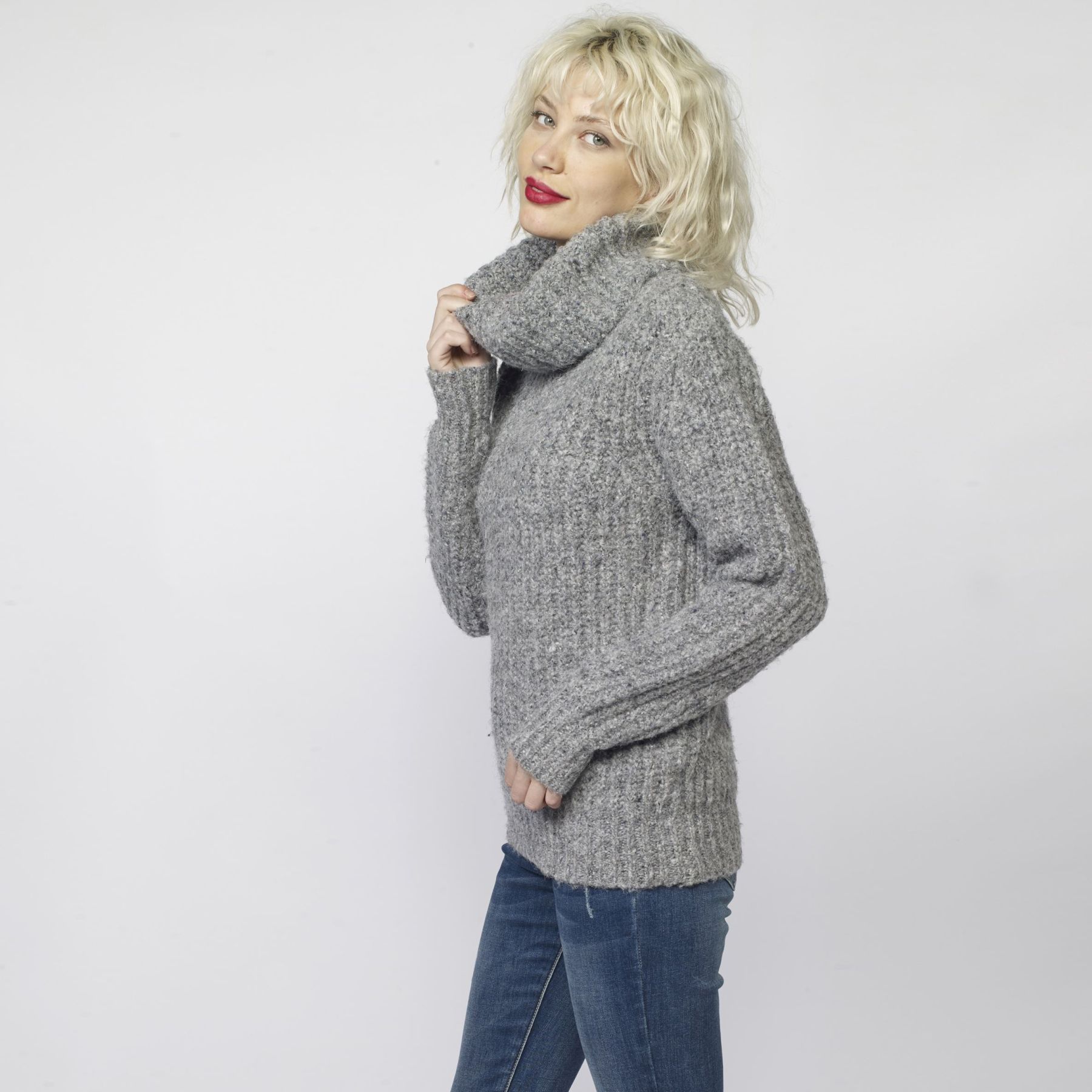 Jersey de efecto jaspeado 3