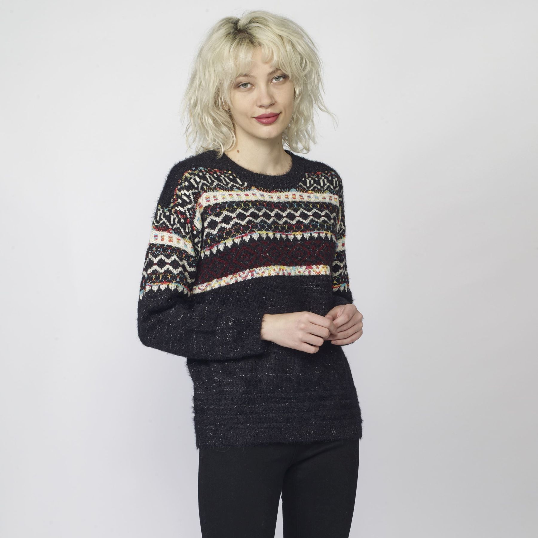 Pull À imprimÉ jacquard 1