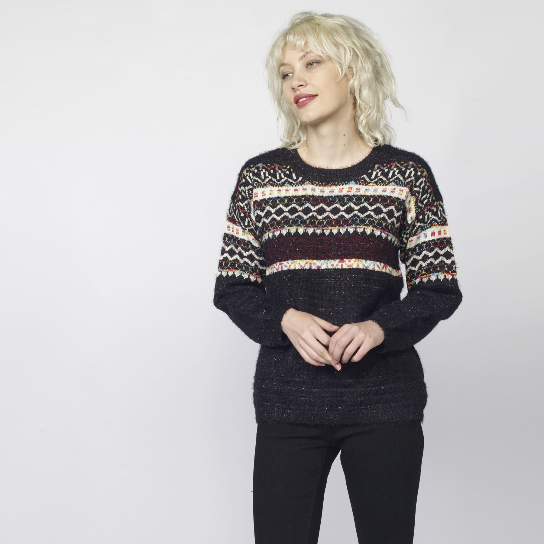 Pull À imprimÉ jacquard 5