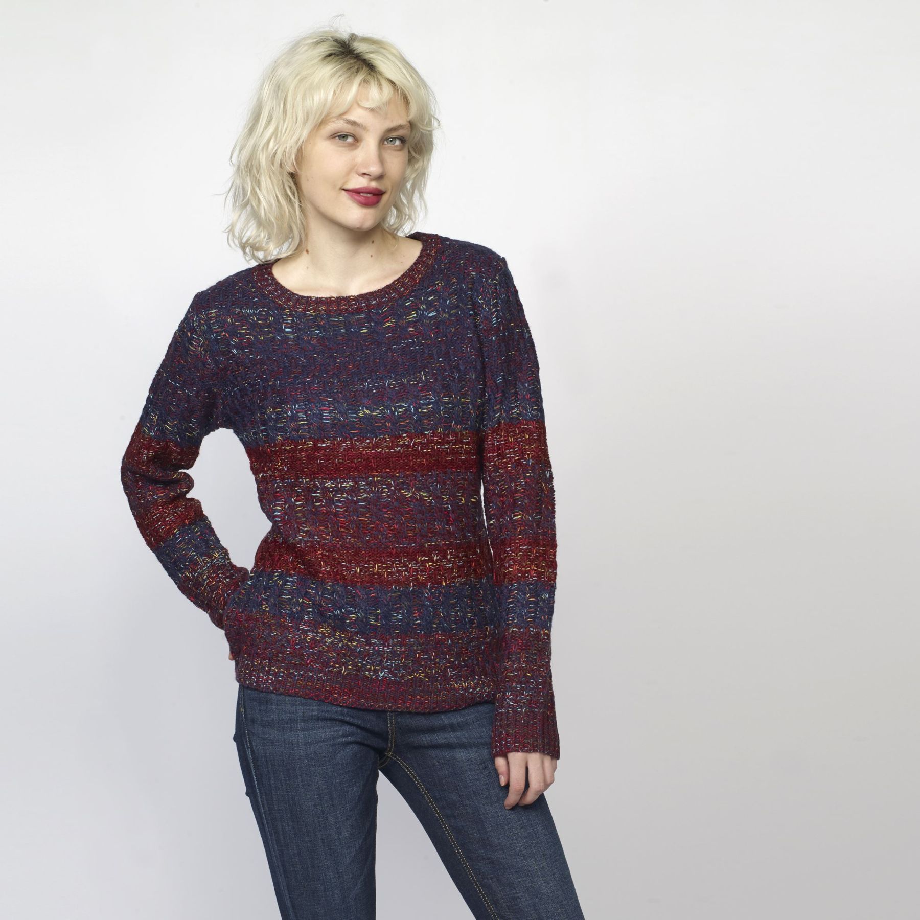 Pull À rayures multicolore 5