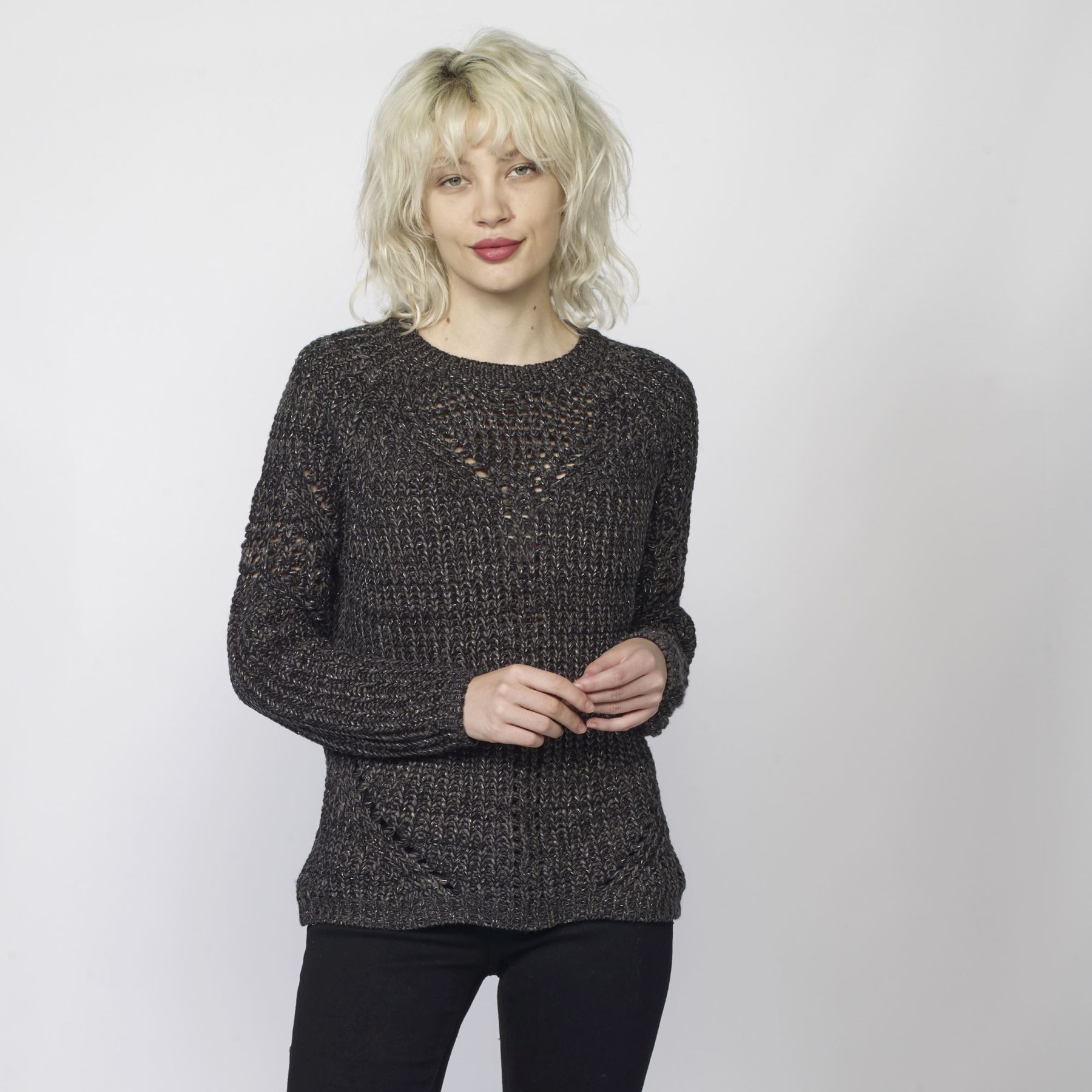 Pull en maille cÔtelÉ 1