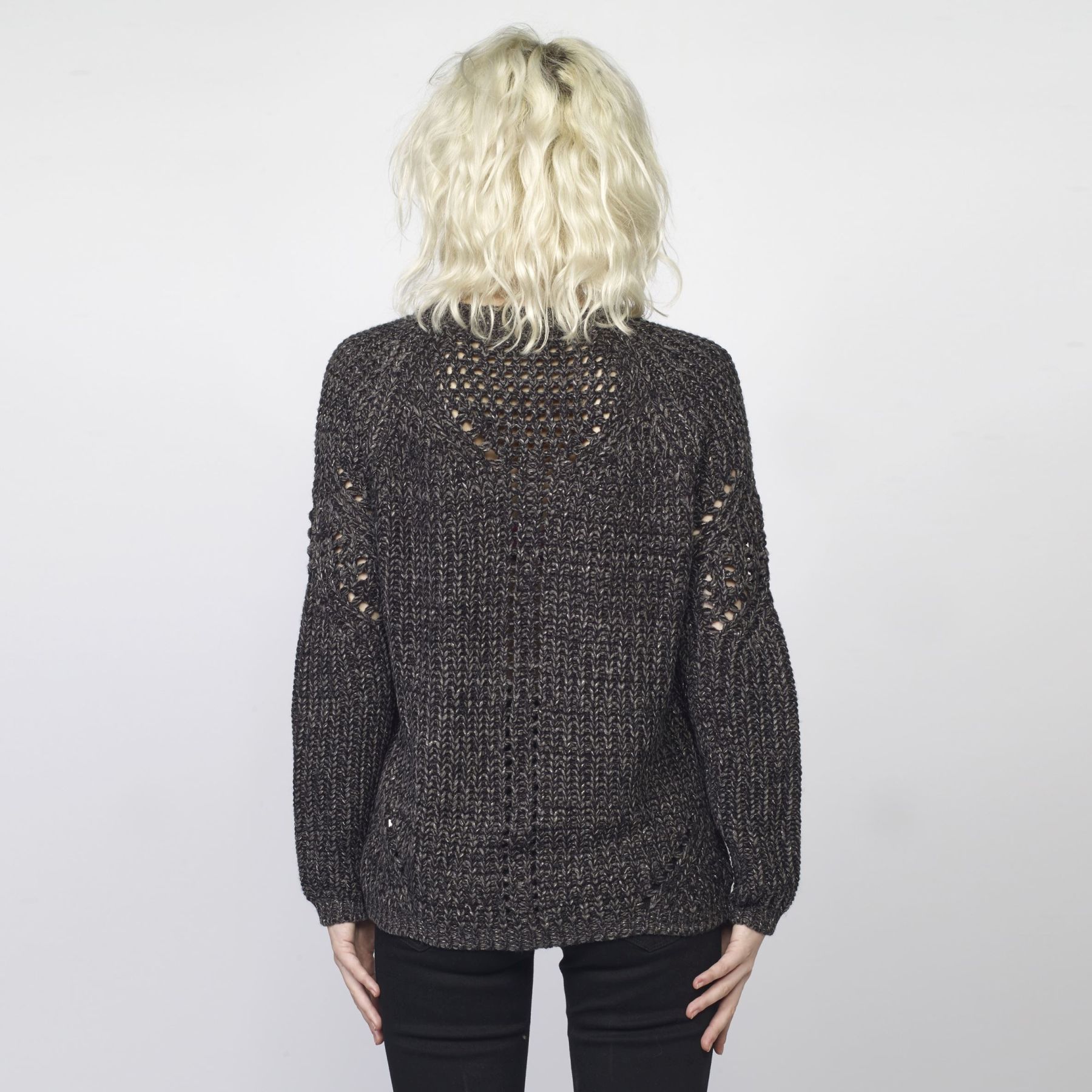 Pull en maille cÔtelÉ 4