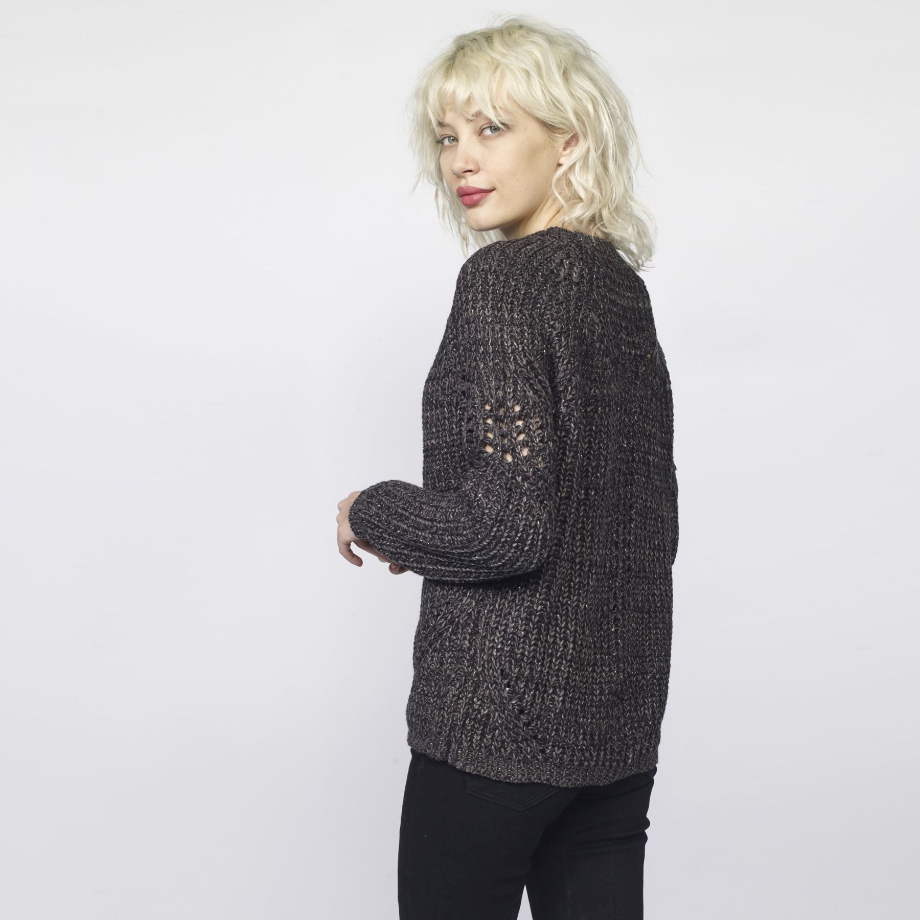 Pull en maille cÔtelÉ 5