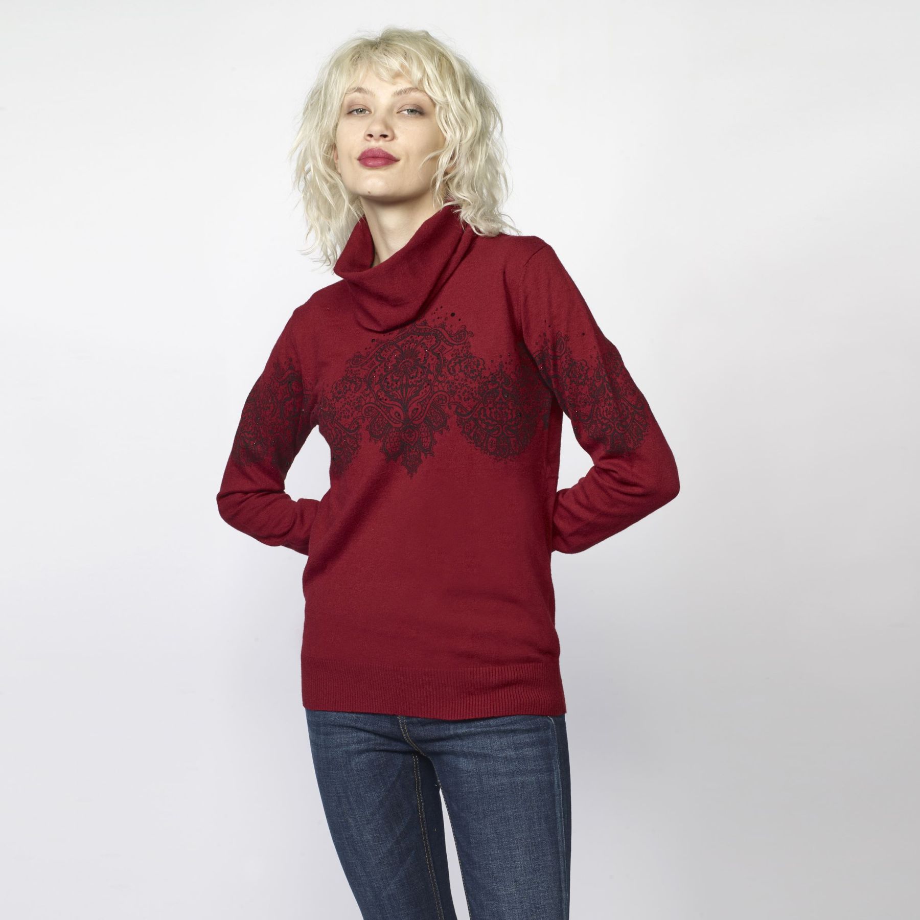 Jersey estampado cachemir 2