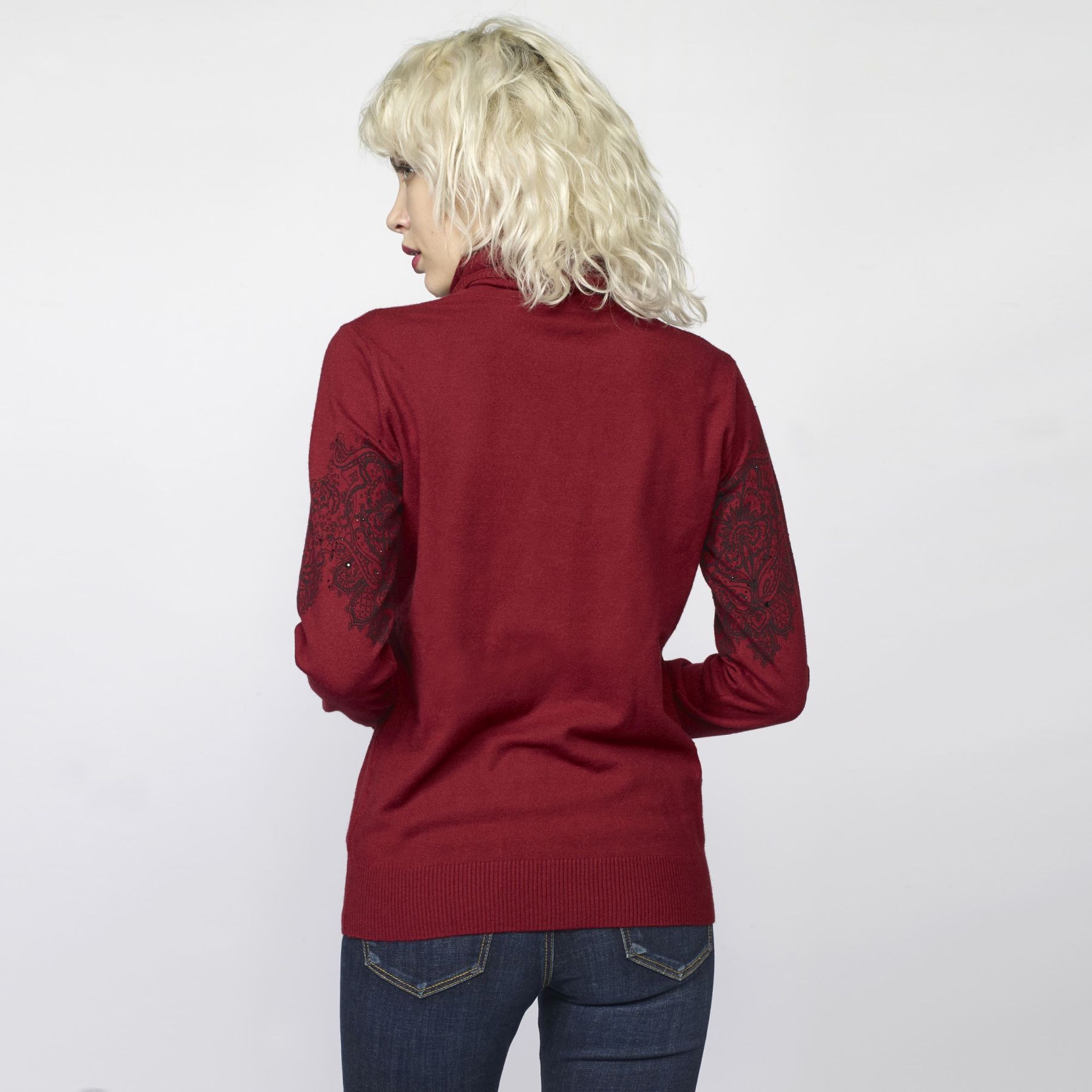 Jersey estampado cachemir 4