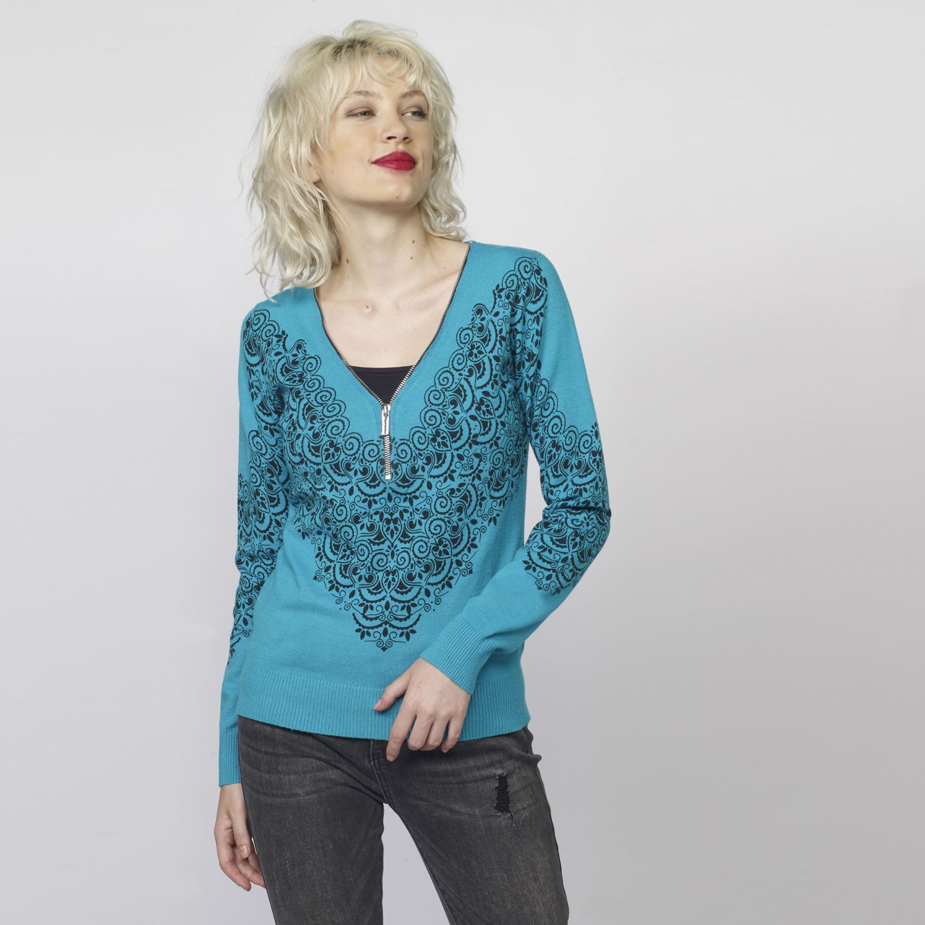 Jersey estampado cachemir 5