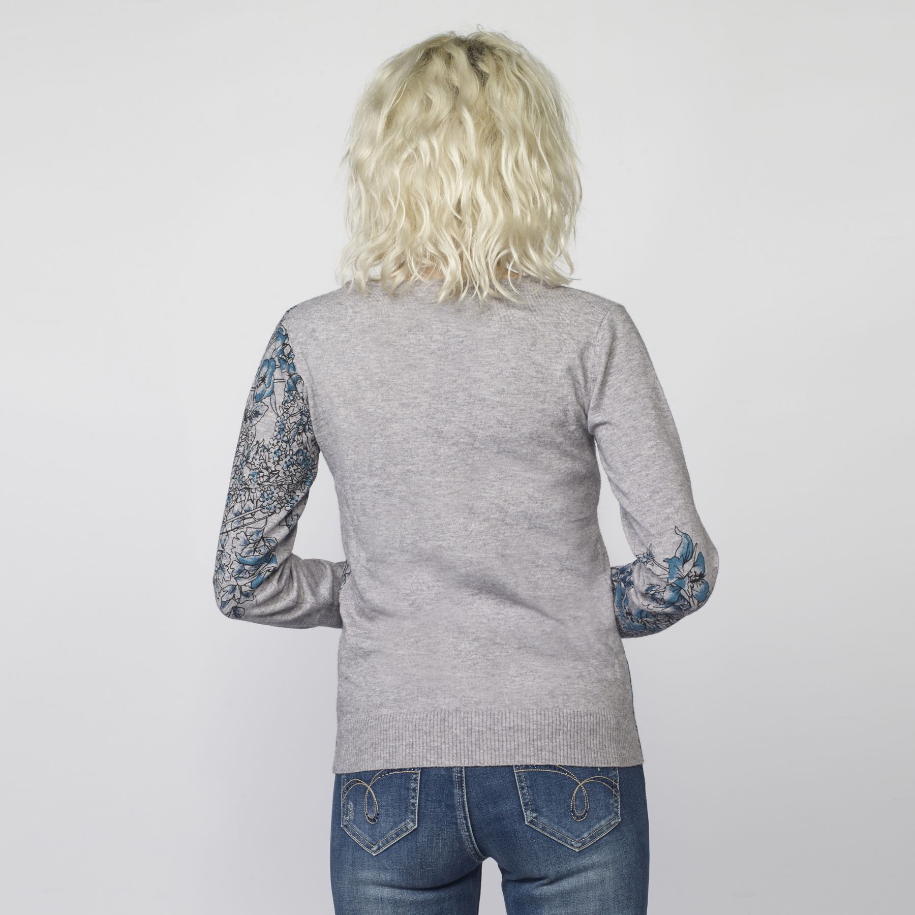 Jersey estampado floral 3