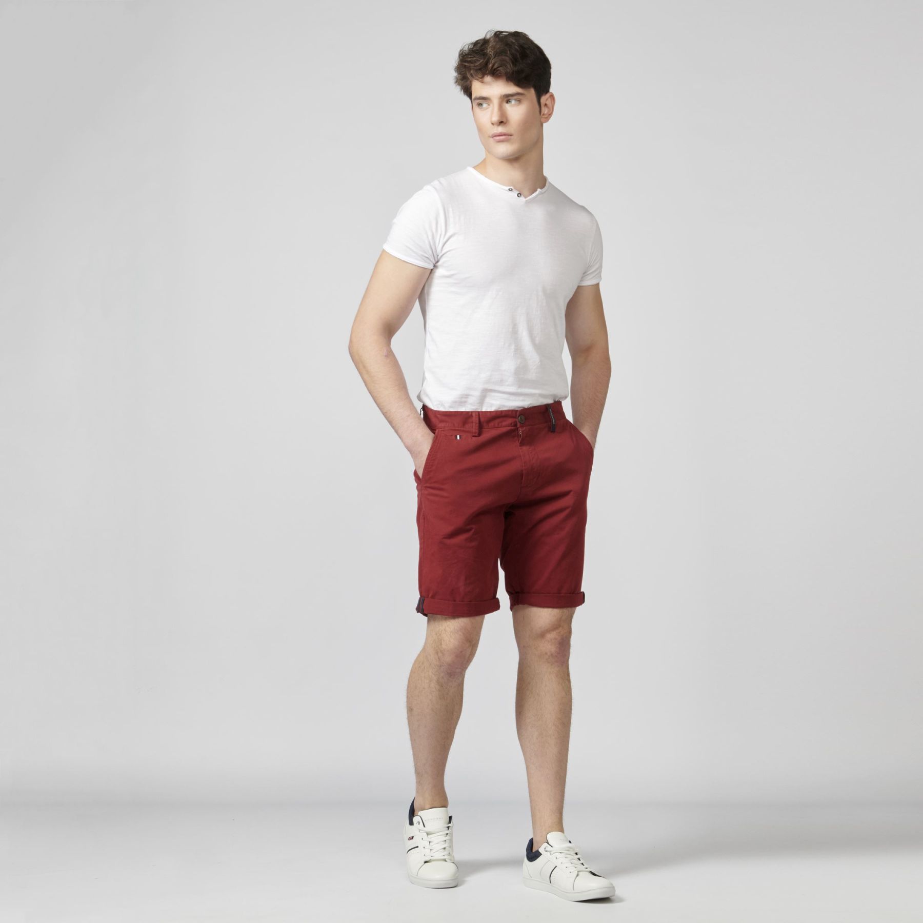 Pantalón corto chino algodón | Moda urbana 1