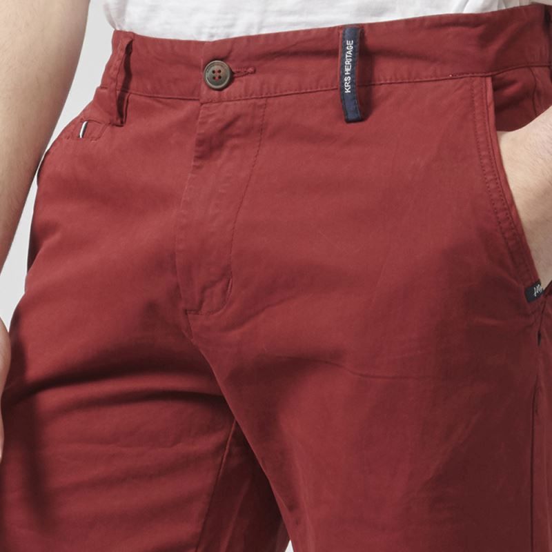 Pant. corto chino algodón 6