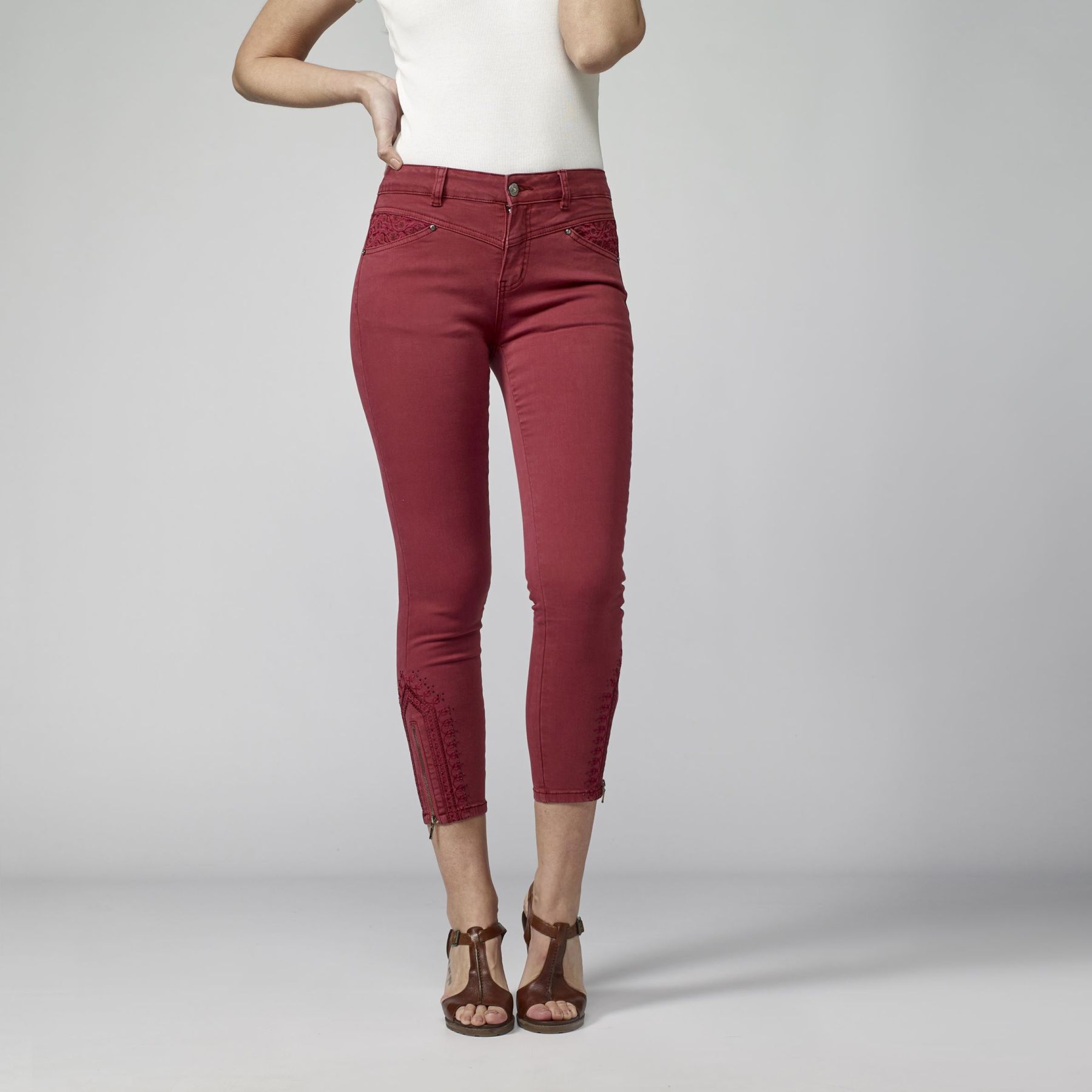 Pantalon slim fit mujer 2