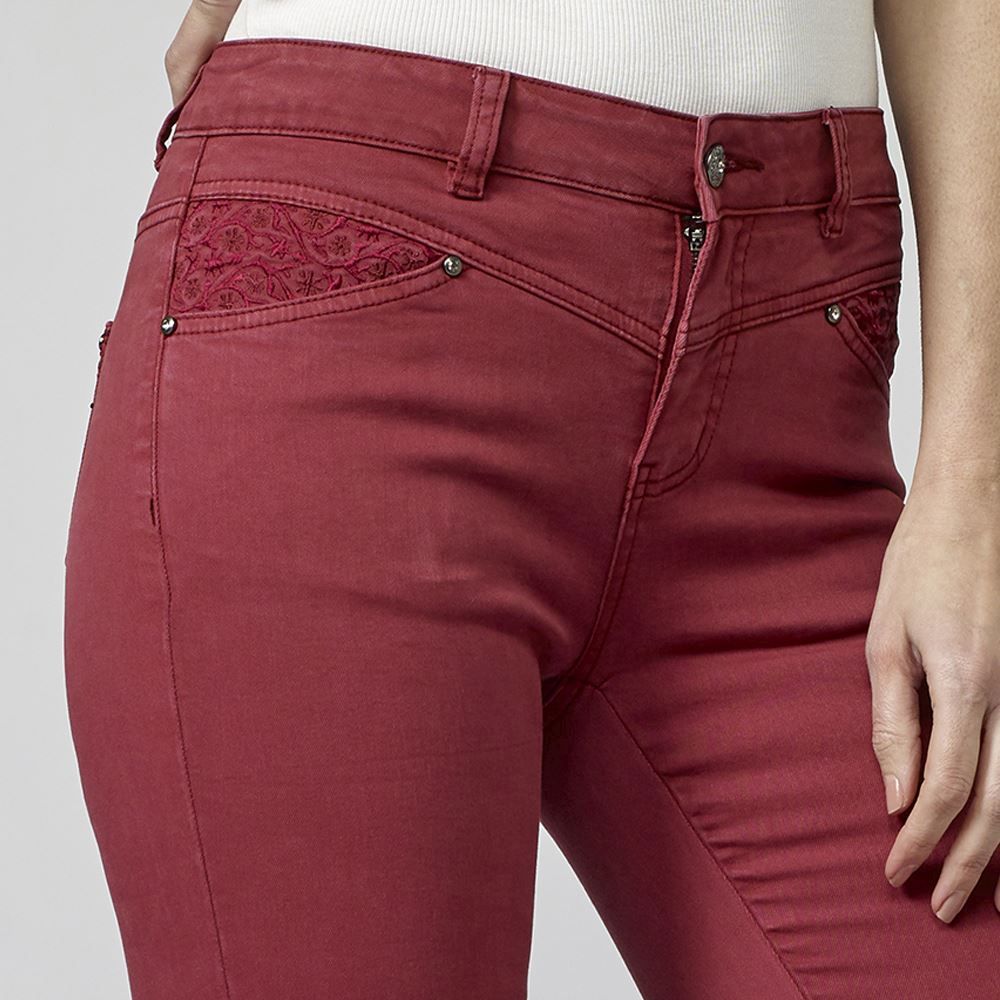 Pantalón slim fit mujer 6