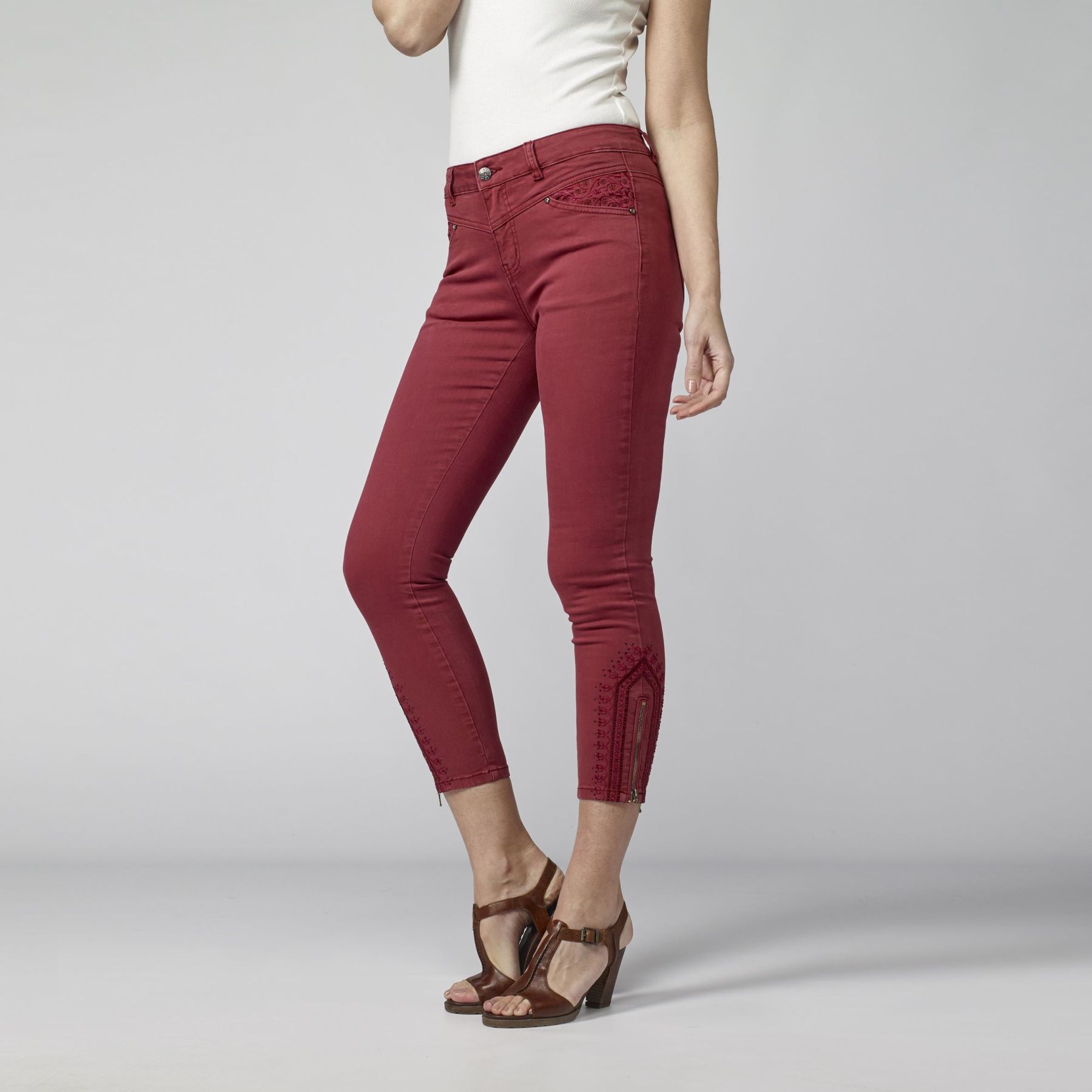 Pantalón slim fit mujer 7