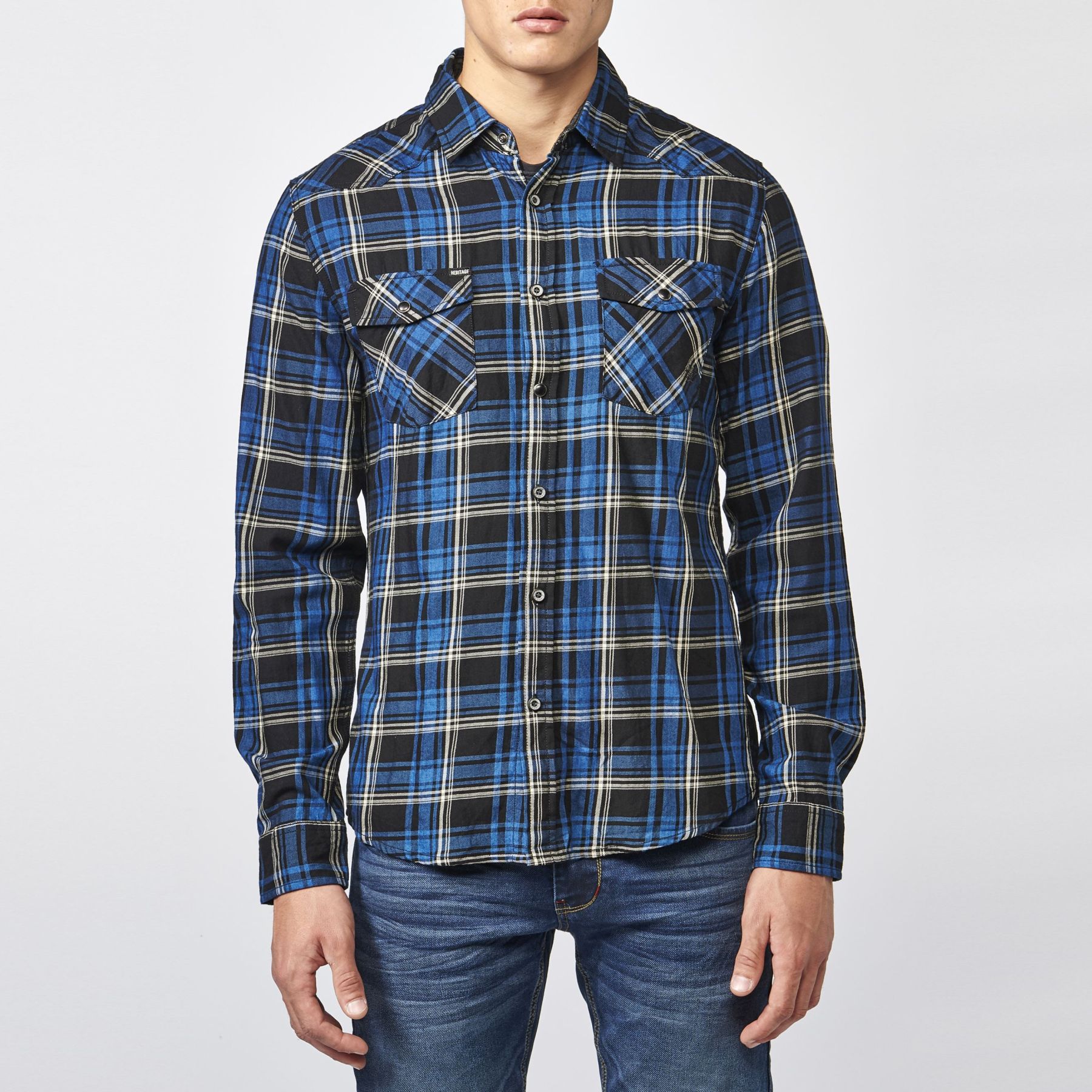 Camisa manga larga denim 2