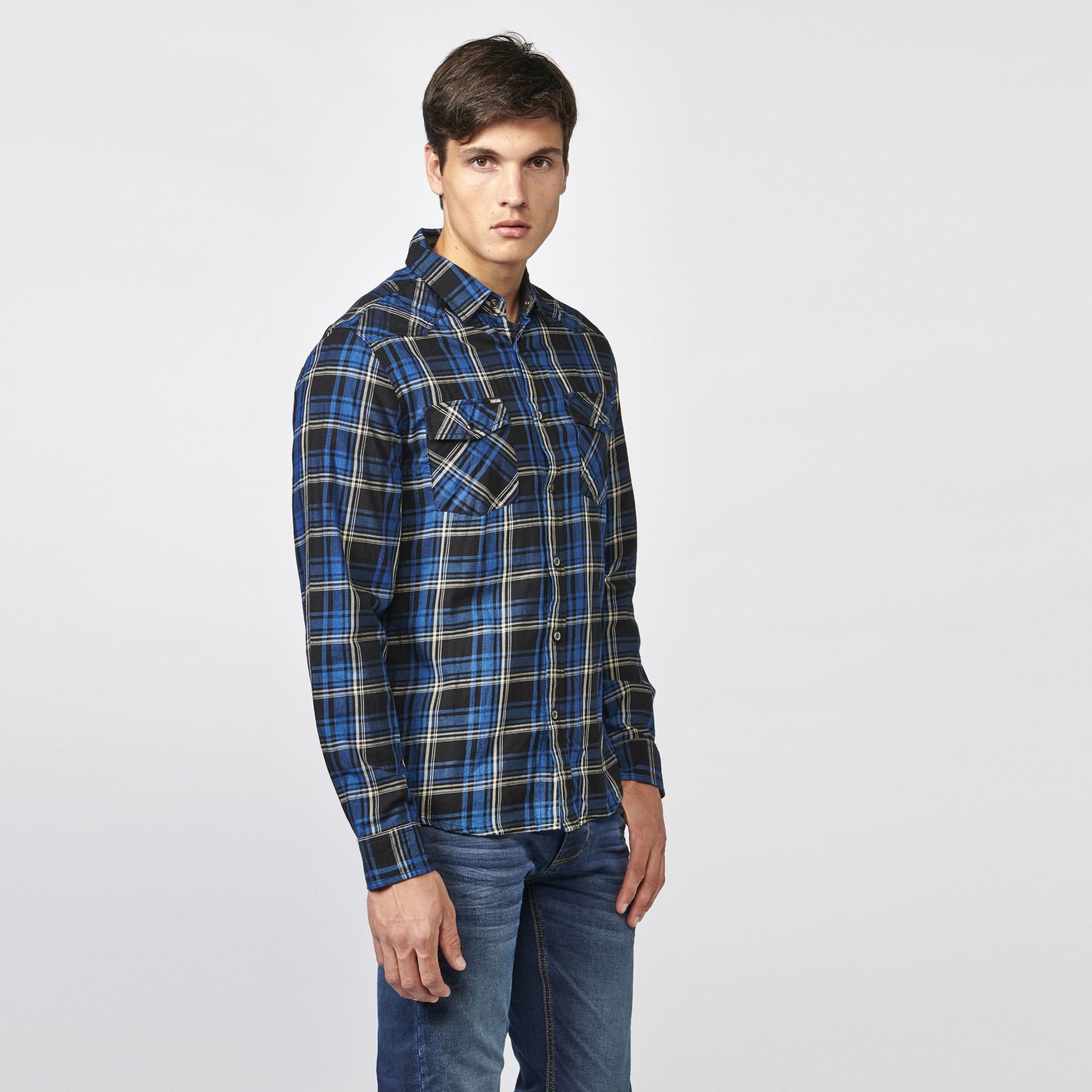 Camisa manga larga denim 3