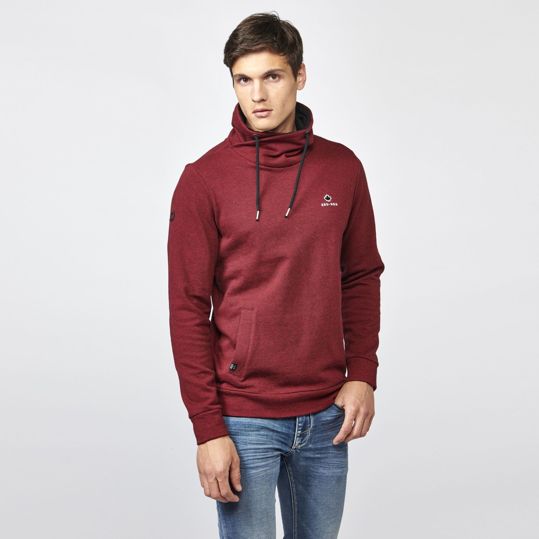 Sudadera a rayas finas 3