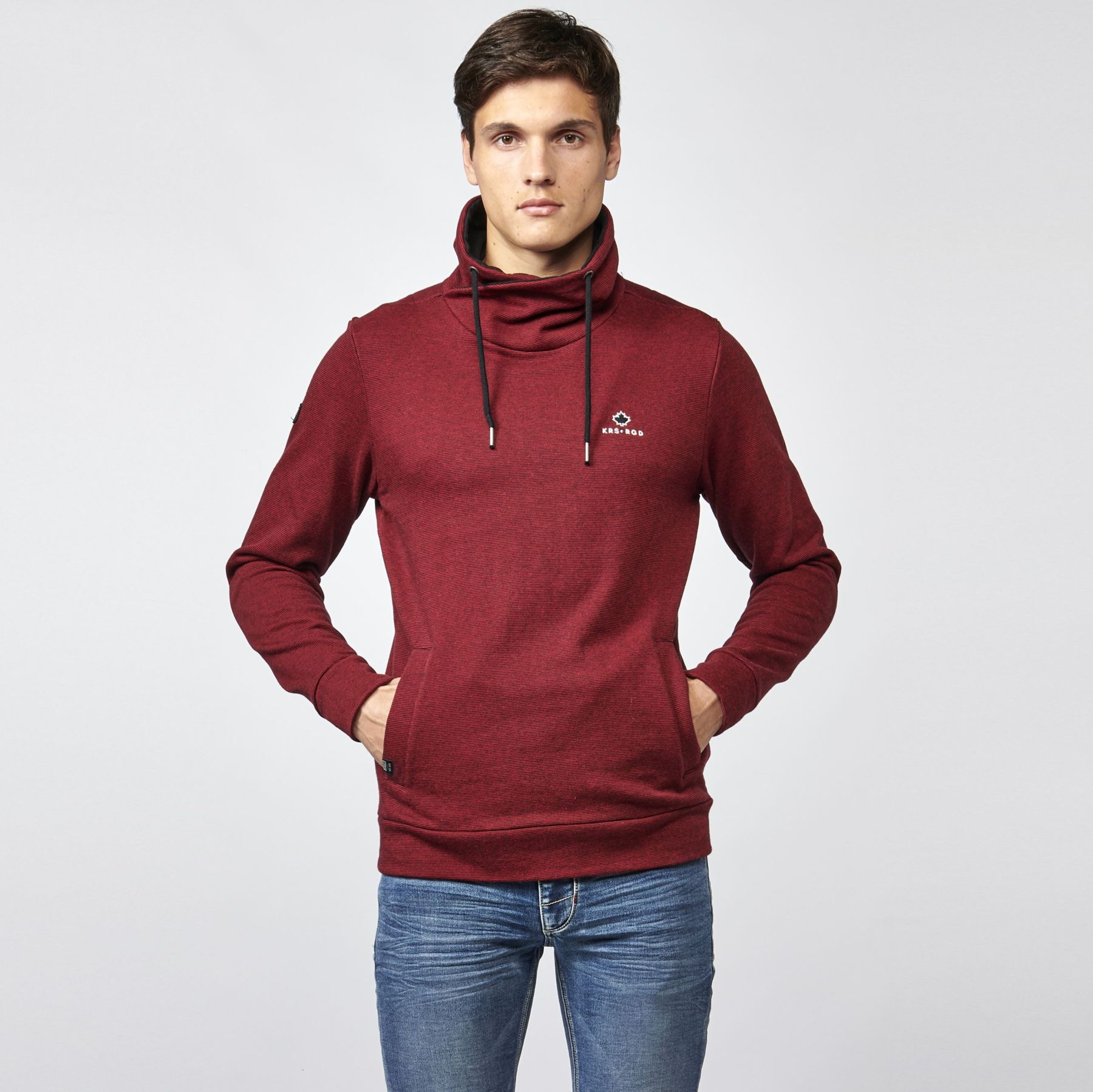 Sudadera a rayas finas