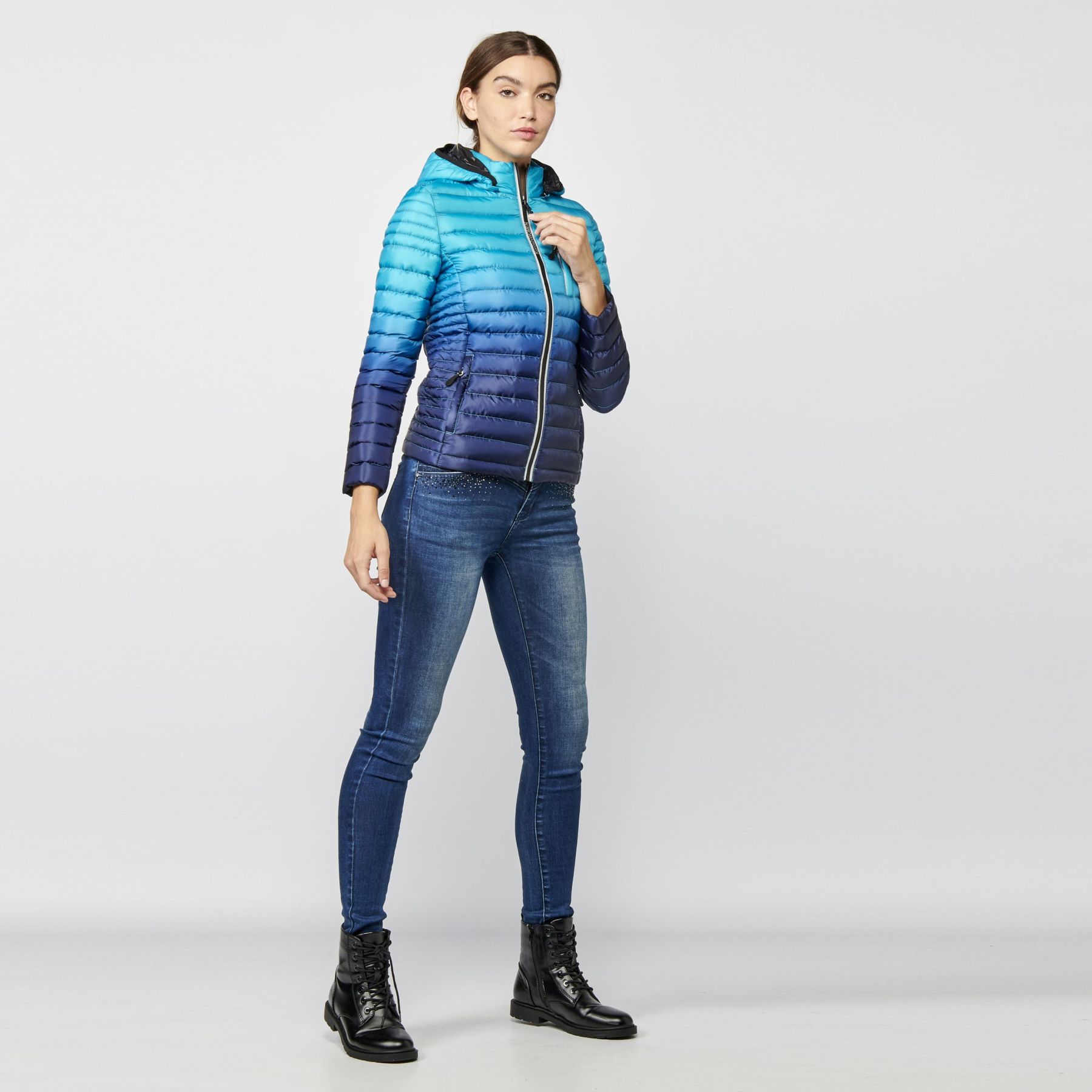 Chaqueta cazadora acolchada