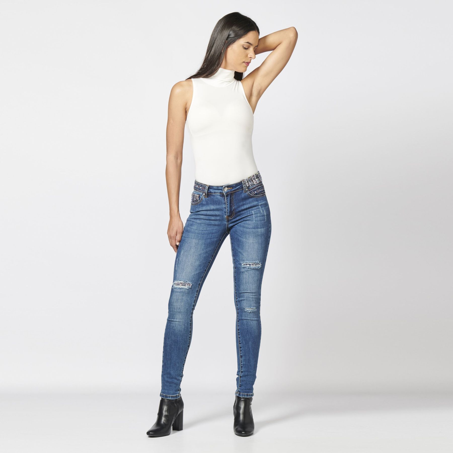 Pantalon elÁstico mujer