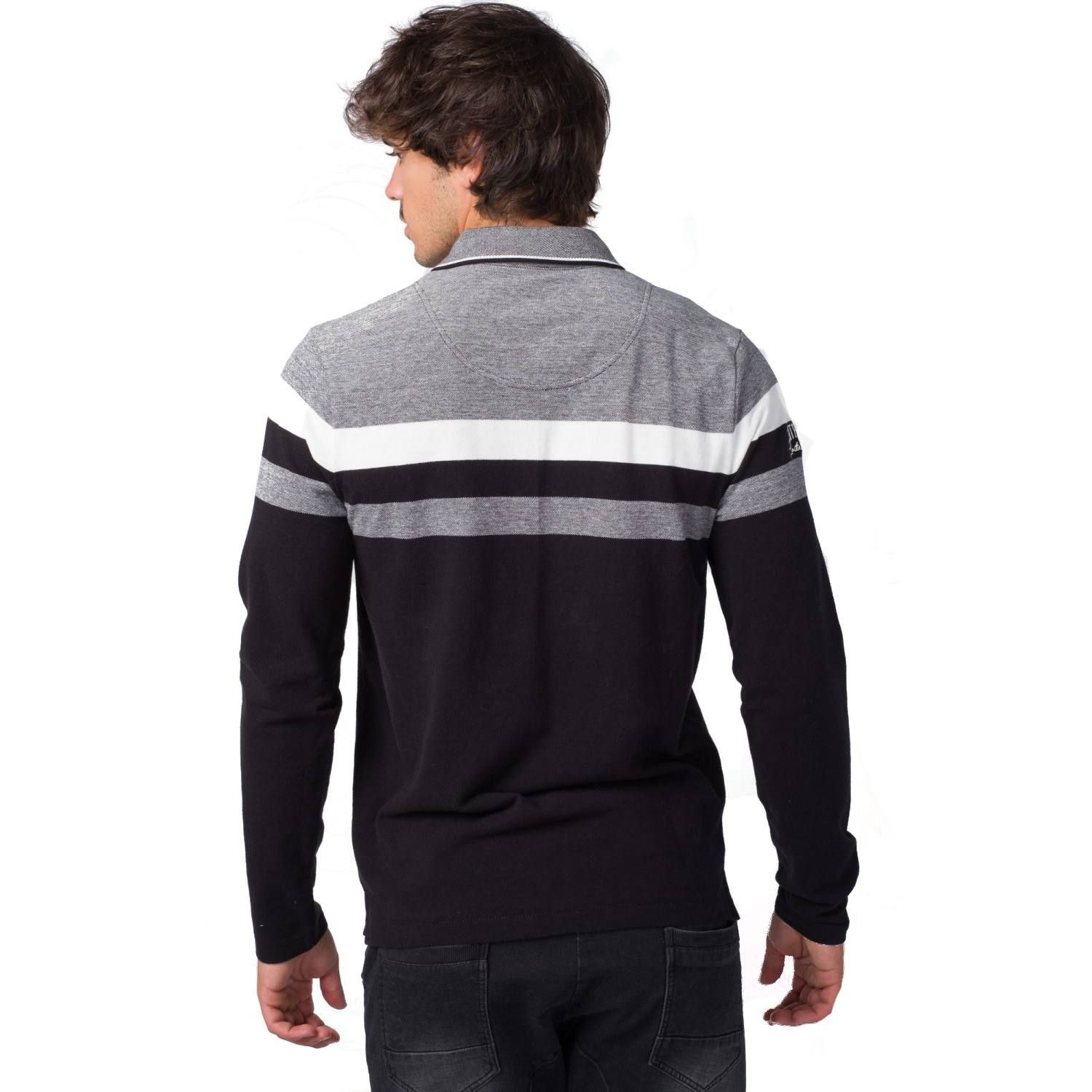 Polo rayas piquÉ estampado heritage 1