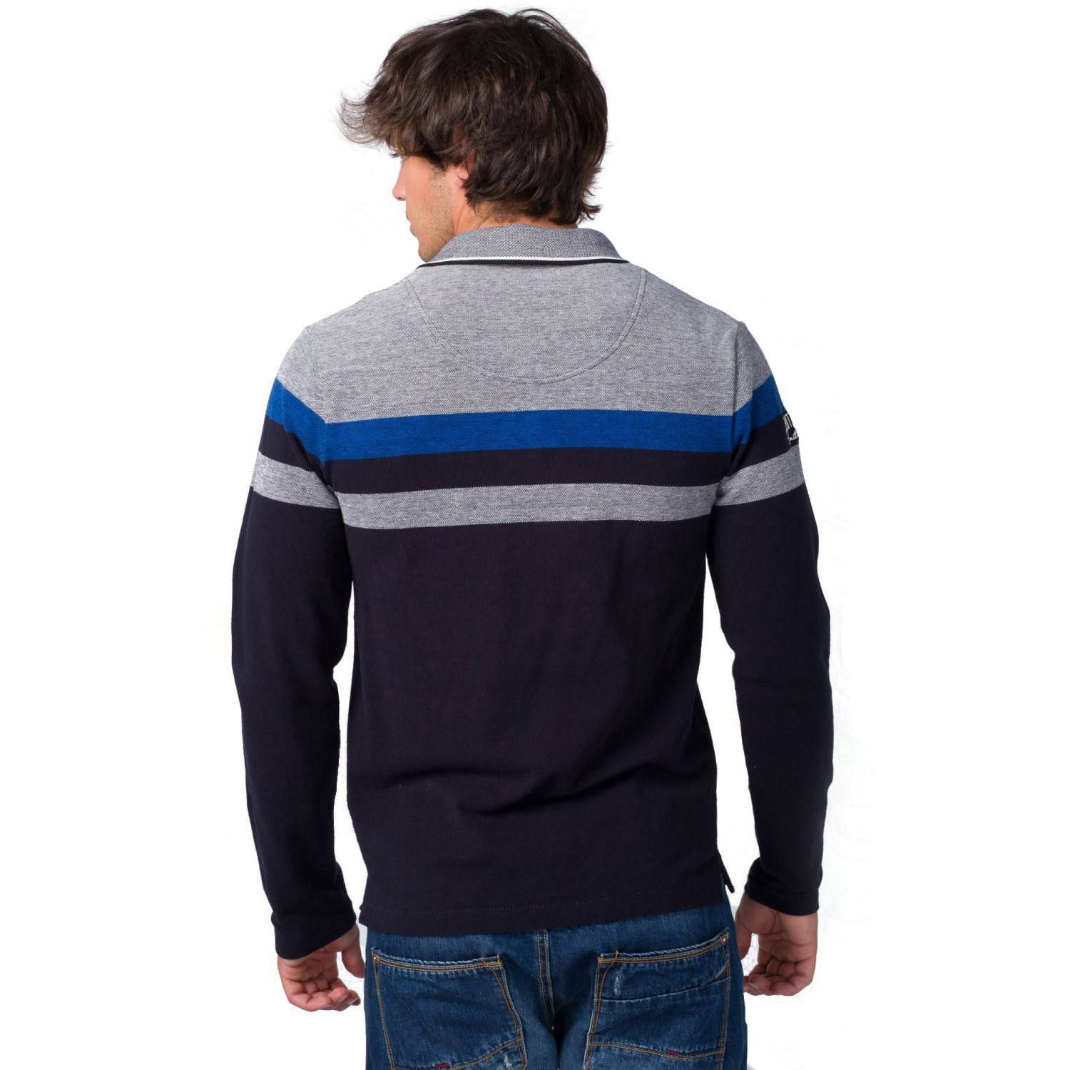 Polo rayas piquÉ estampado heritage 1