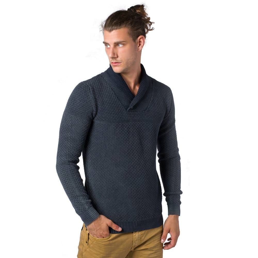 Jersey tricot cuello smoking 2