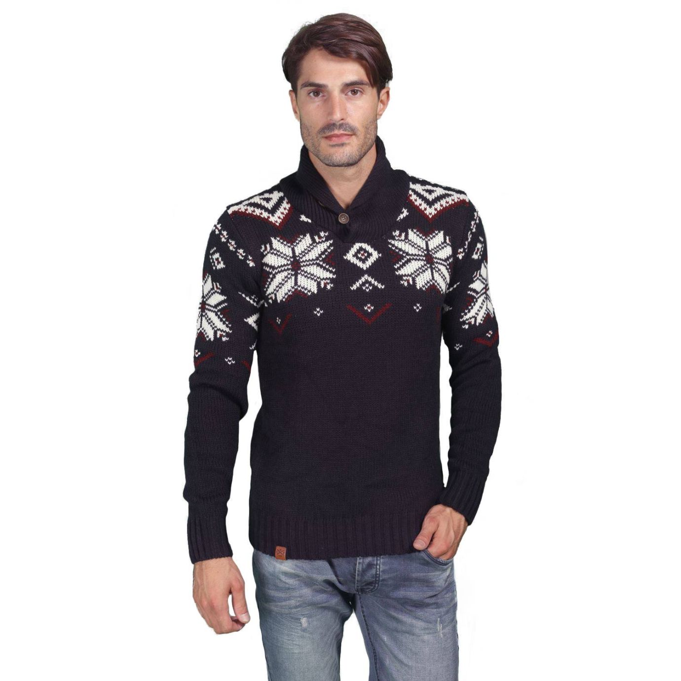 Jersey tricot jacquard