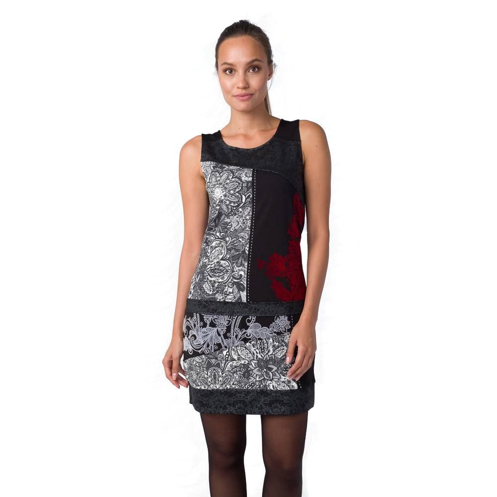 Vestido tirantes estampado