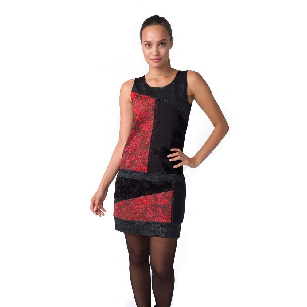 Vestido tirantes estampado